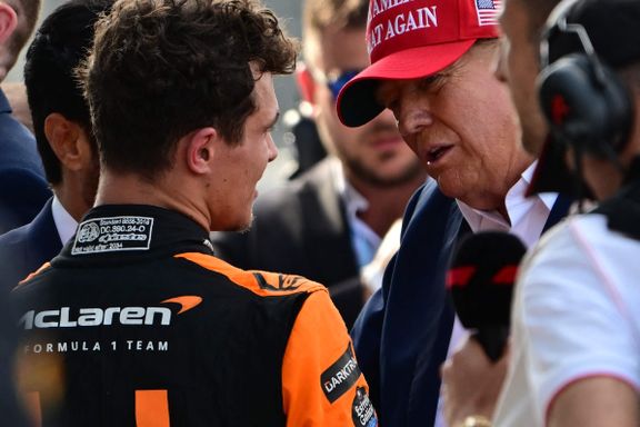 Trump-besøk på Formel 1 vekker oppsikt: – Upolitisk