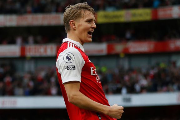 Ødegaard med kjempescoring da Arsenal tok tilbake tabelltoppen 