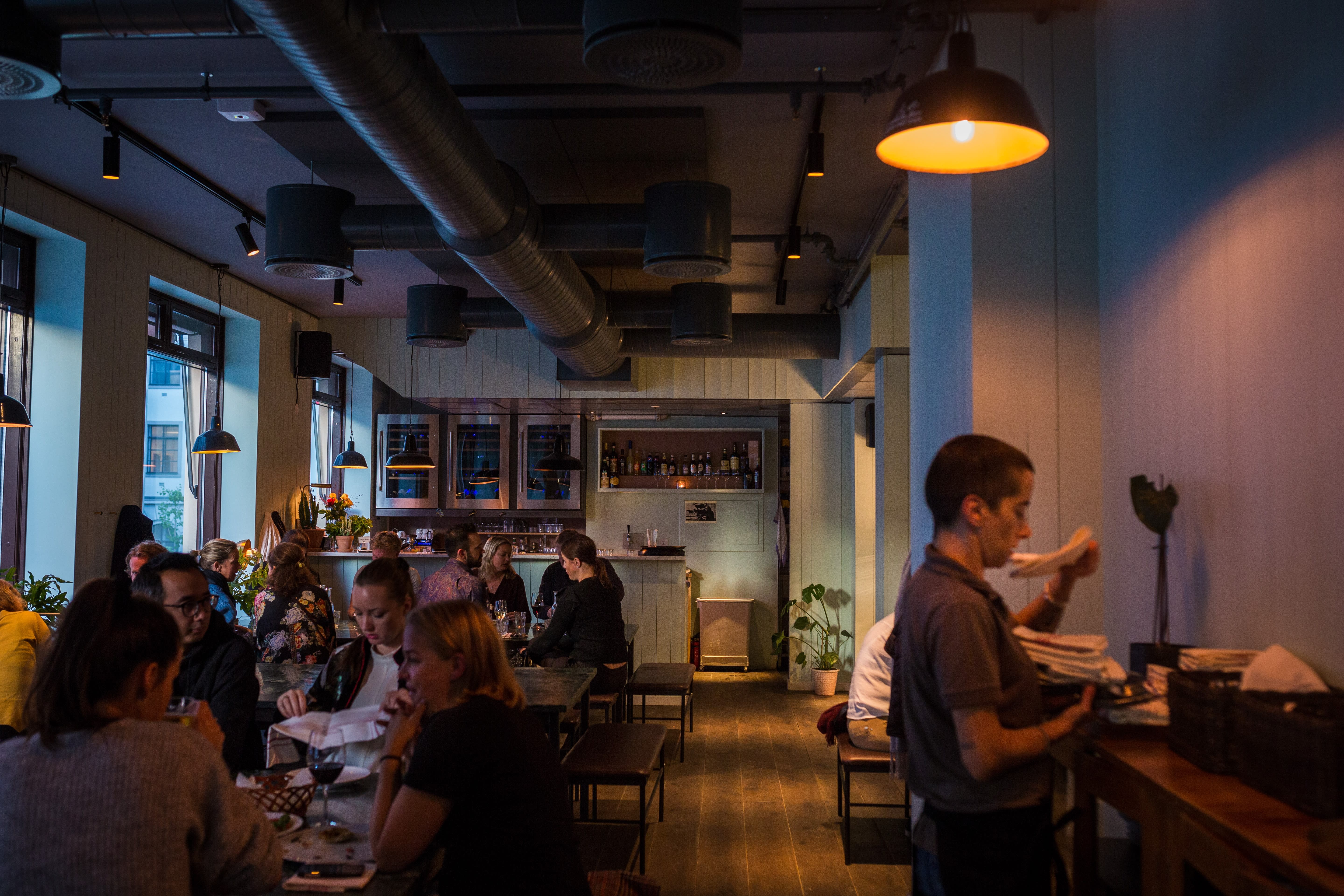 Girotondo er en uformell og trivelig pizzarestaurant.