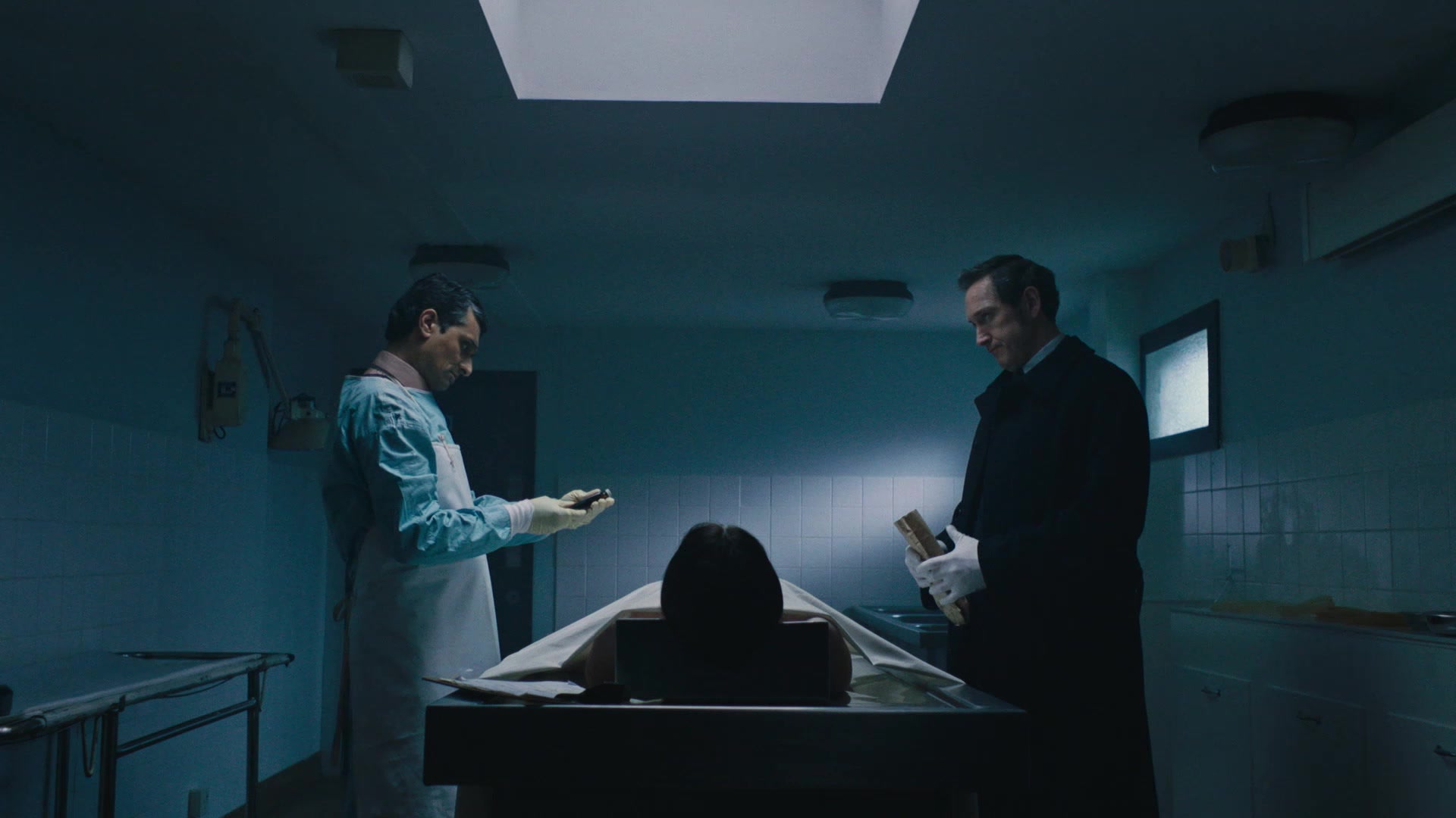 Likhuset utstyrt med litt mindre fancy utstyr enn i dagens krimserier. 