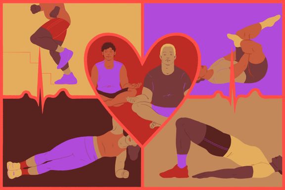 Fem øvelser for et bedre sexliv:
– Vurder et planke-forspill!