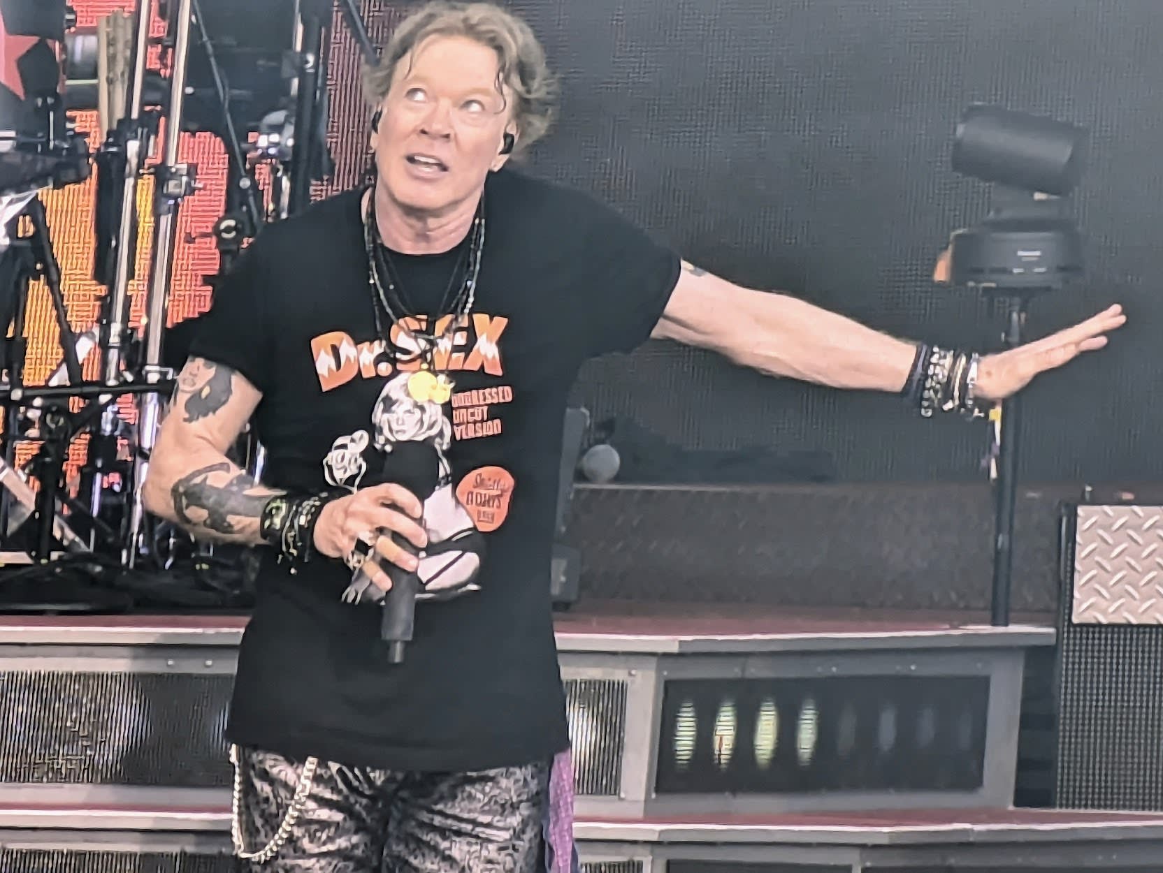 Axl Rose kom seg gjennom styrkeprøven, ifølge vår anmelder.
