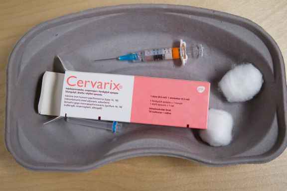 HPV-vaksinen i barnevaksinasjonsprogrammet beskytter svært godt mot kreft