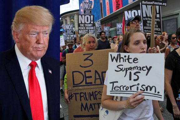 Trump nevnte ikke nazister og KKK. Her er seks grunner til at USA reagerer så kraftig på det.