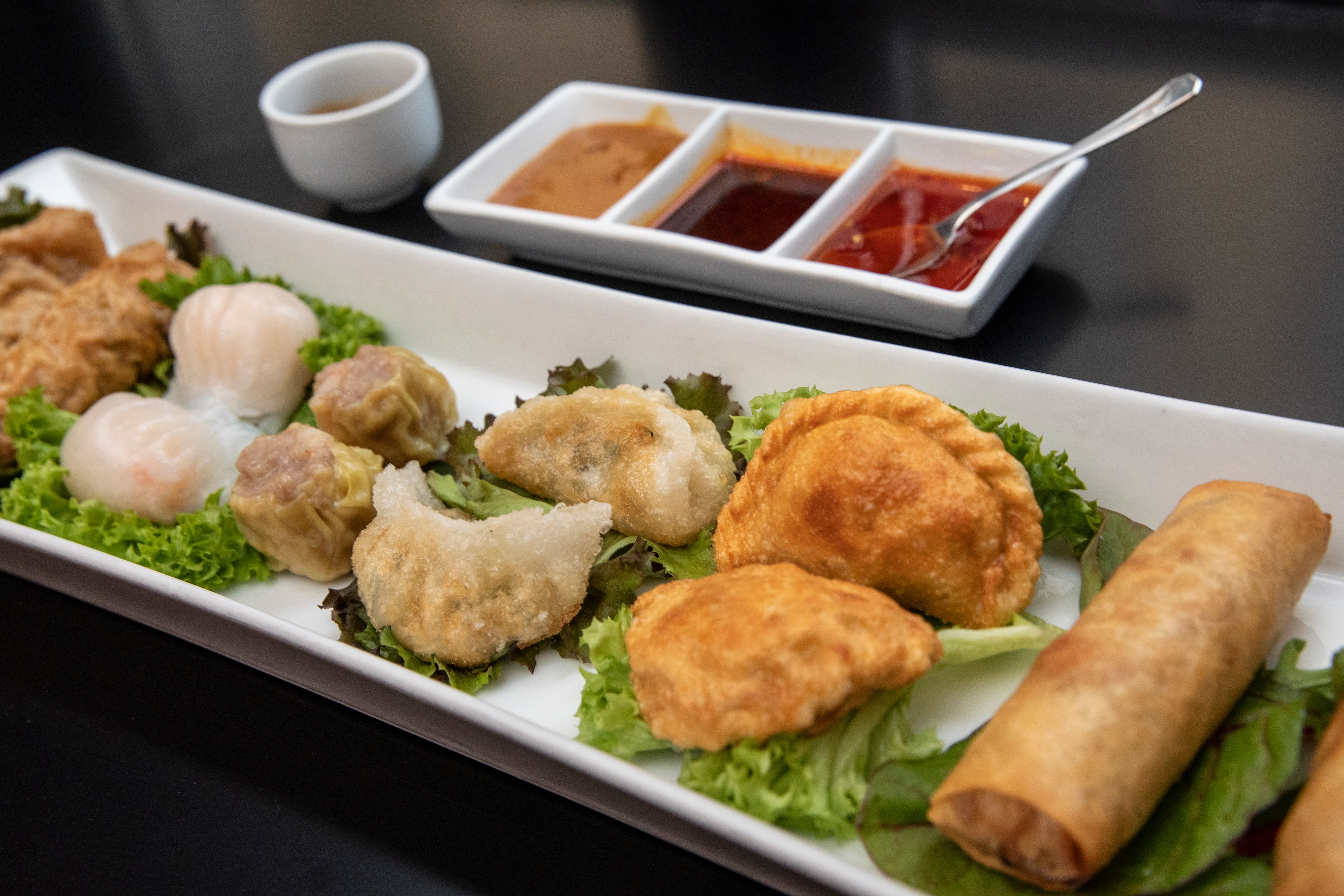 Oriental byr på flere gode dumplings. 