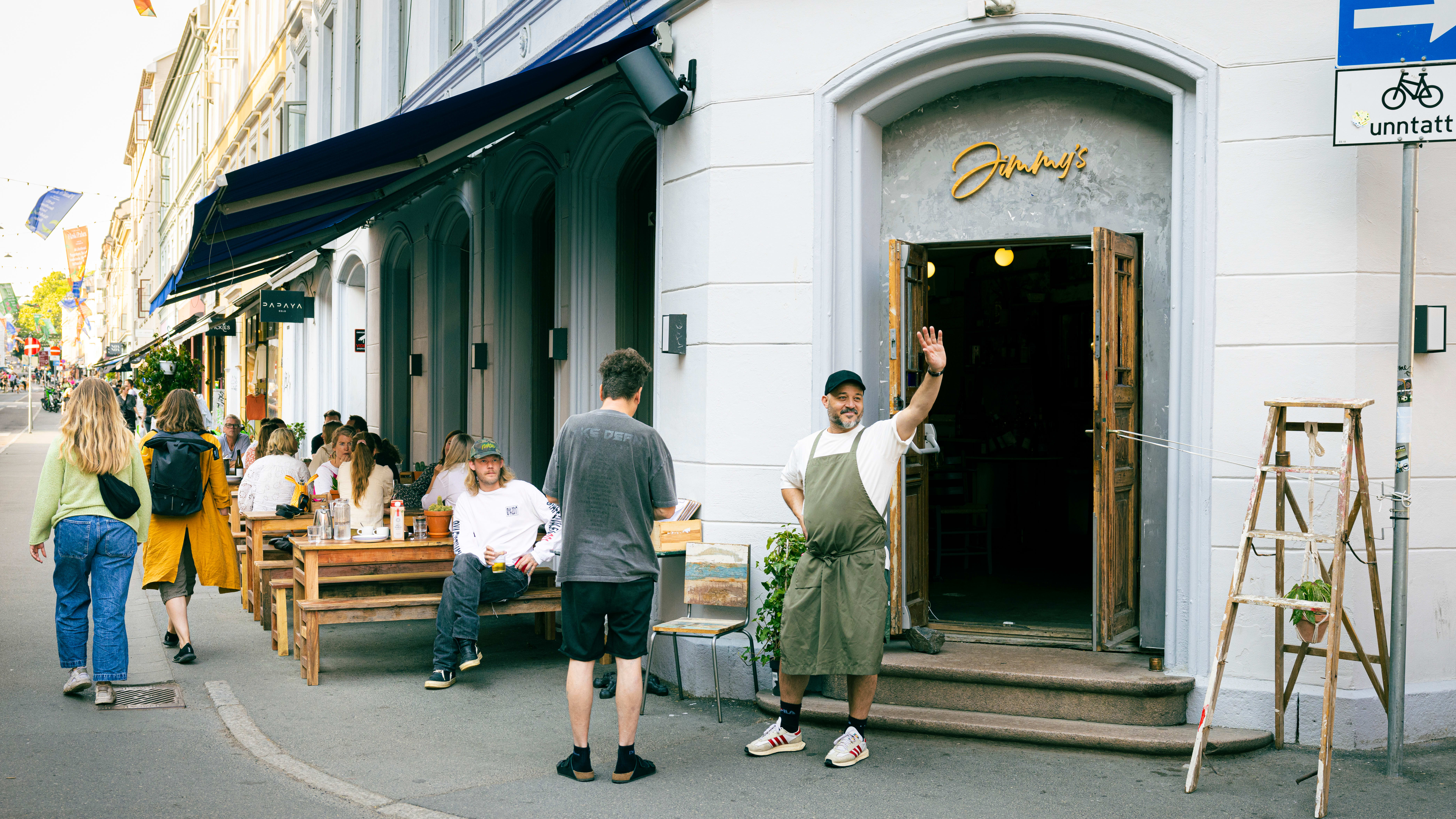 På Jimmy's har de noe for enhver matpreferanse. På vinkartet går det mye i Jimmy's favoritt: Amerikansk chardonnay. 
