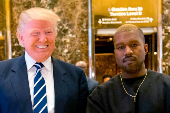 Trumps «bromance» med rapstjernen blomstrer. Nå flørter Kanye West med tanken om å overta som president. 