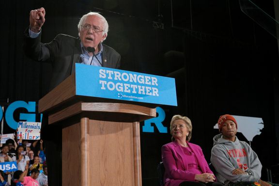 Sanders: Manglende entusiasme blant demokrater