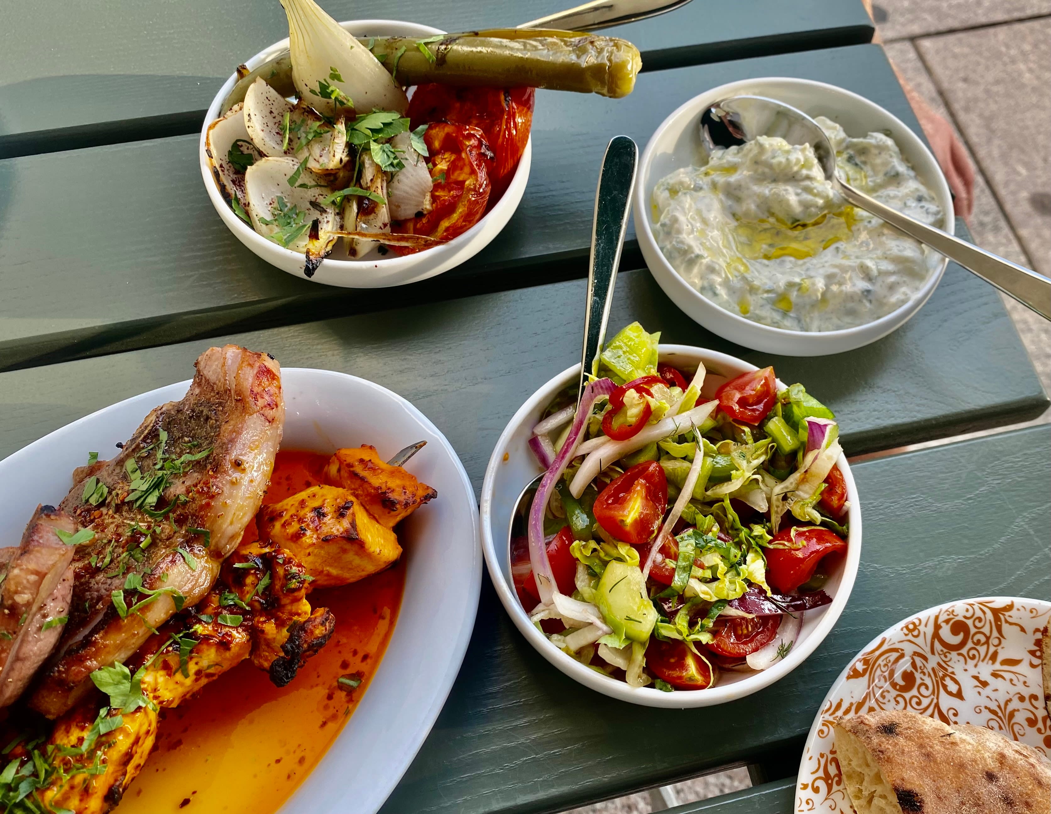 En deilig tredjeservering. 