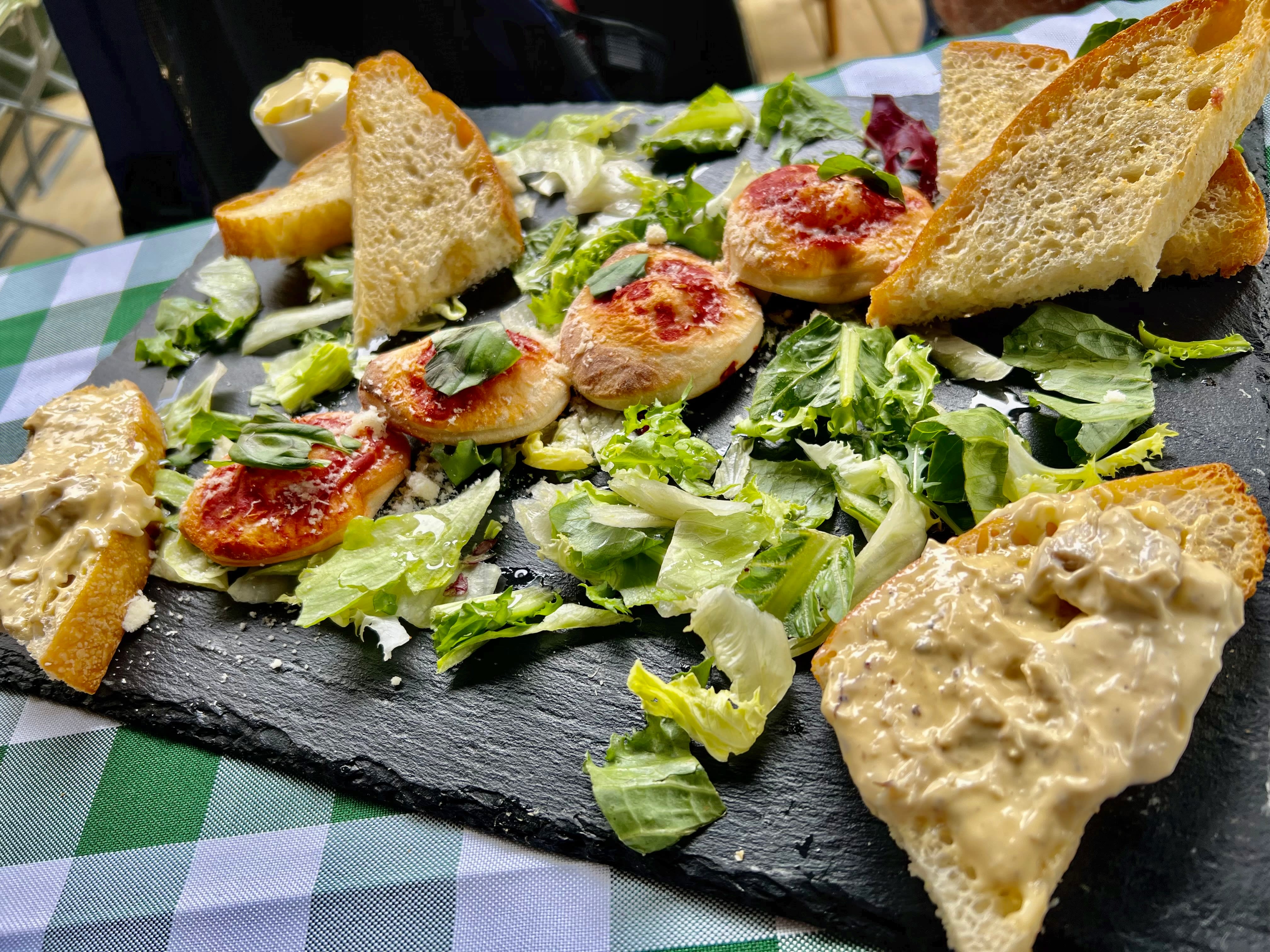 Kjedelig start på måltidet.