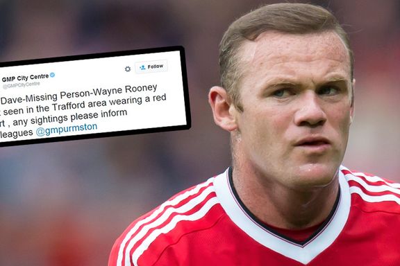 Politiet hånet Rooney - måtte slette meldingen