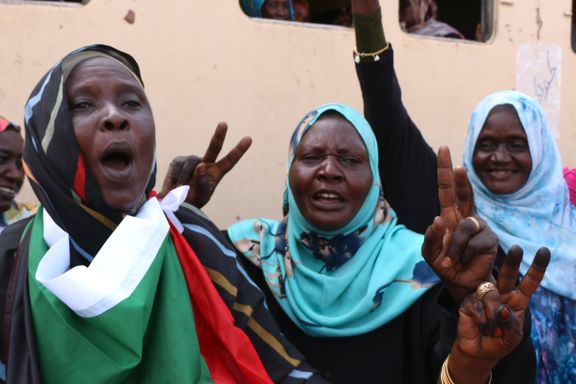 Folket feirer «et nytt Sudan»