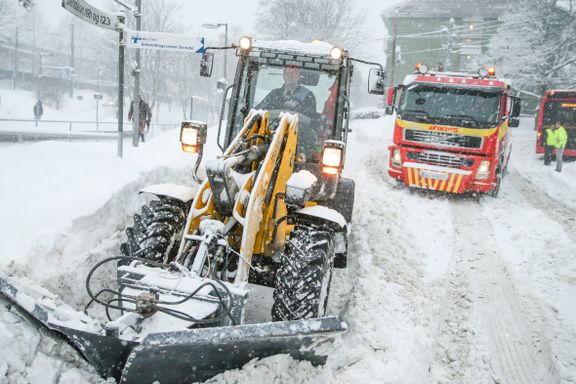 Oppjusterer farevarsel: Kan komme over 40 cm snø på 24 timer 