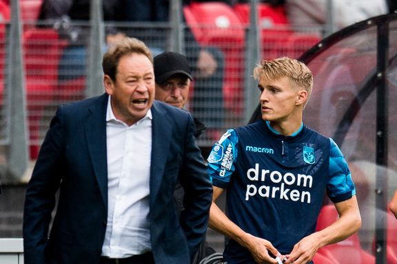 Ødegaards trener skulle redde en katt fra et tre. Fallet knuste proffdrømmen.