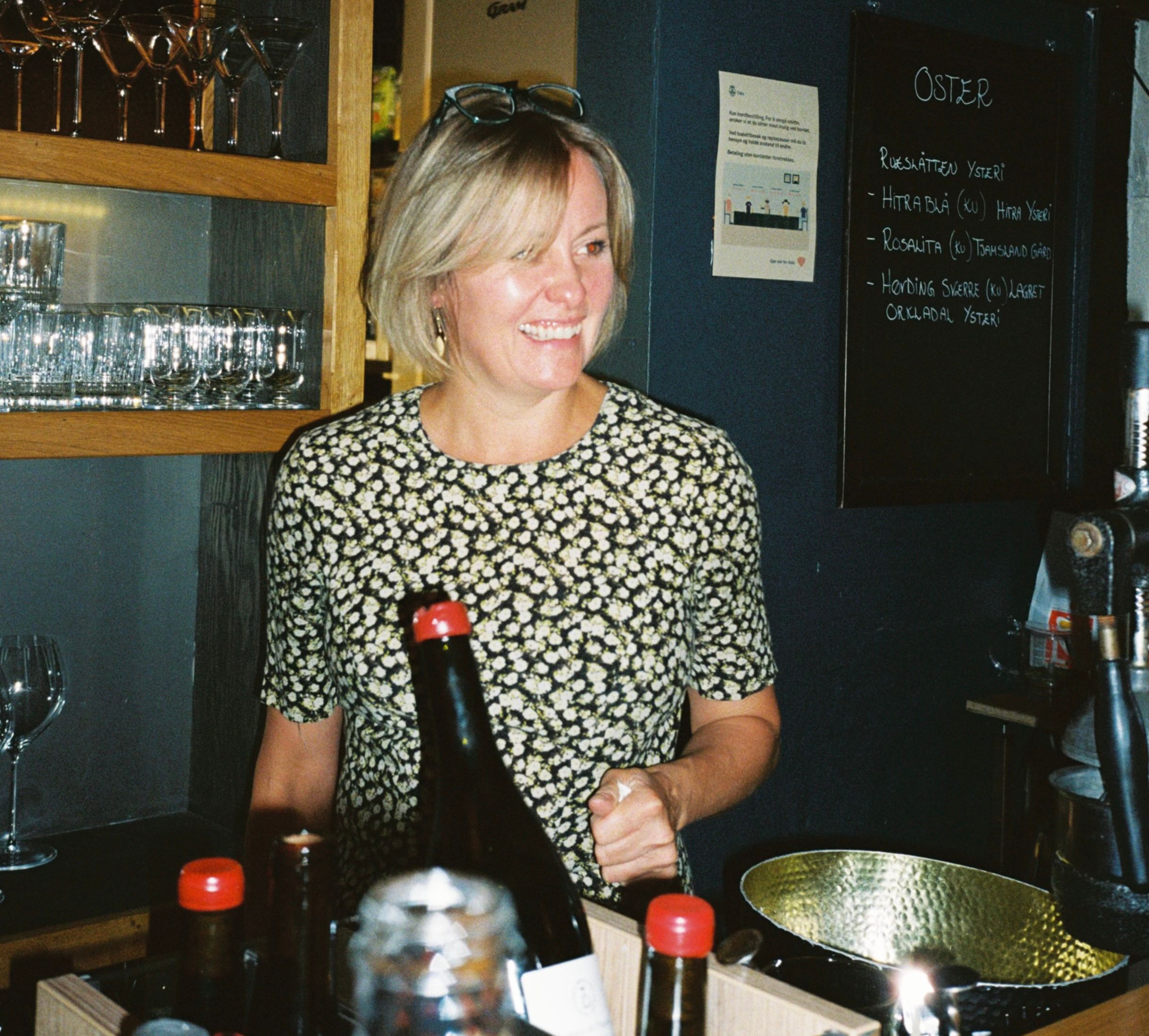 Veslemøy Hvidsten driver vinbaren Nektar.