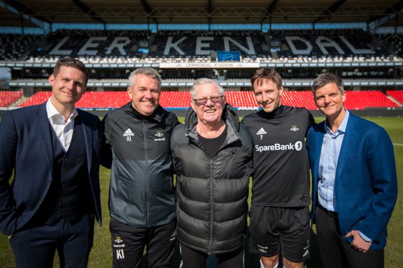  Nils Arne Eggen gjør trenercomeback på RBKs 100-årsdag