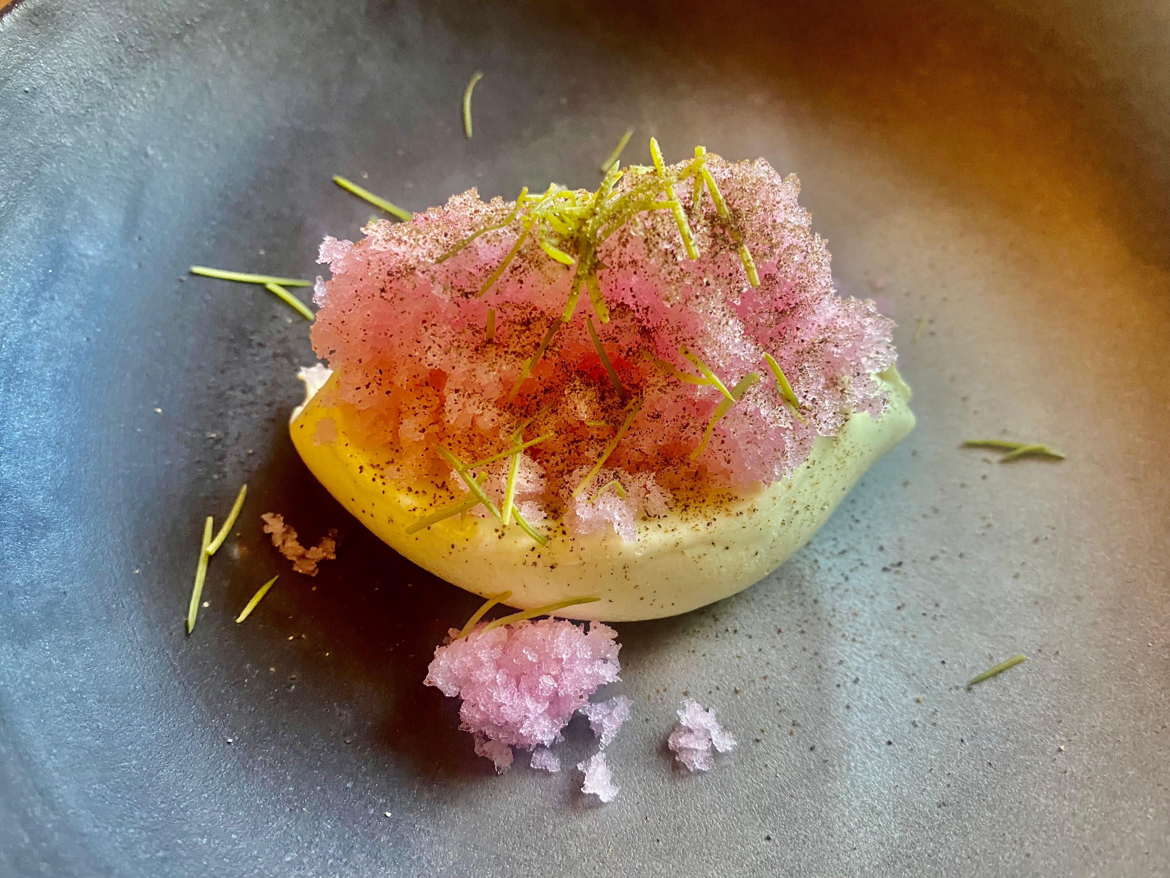 Dessert med særpreg. 