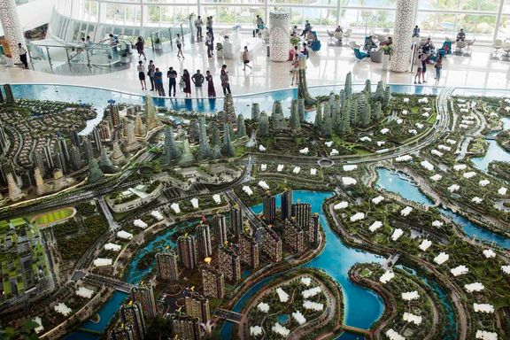 Ikke alle liker at kineserne bygger by til 100 milliarder dollar nær Singapore
