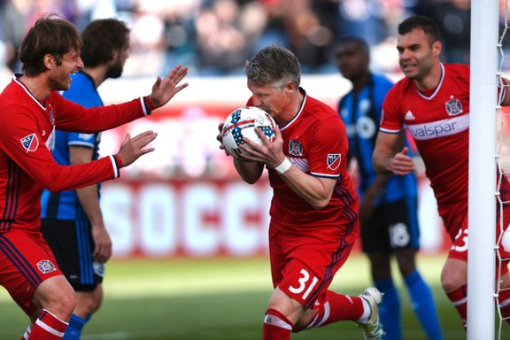 Kjempestart for Schweinsteiger: Scoret etter 17 minutter i debuten