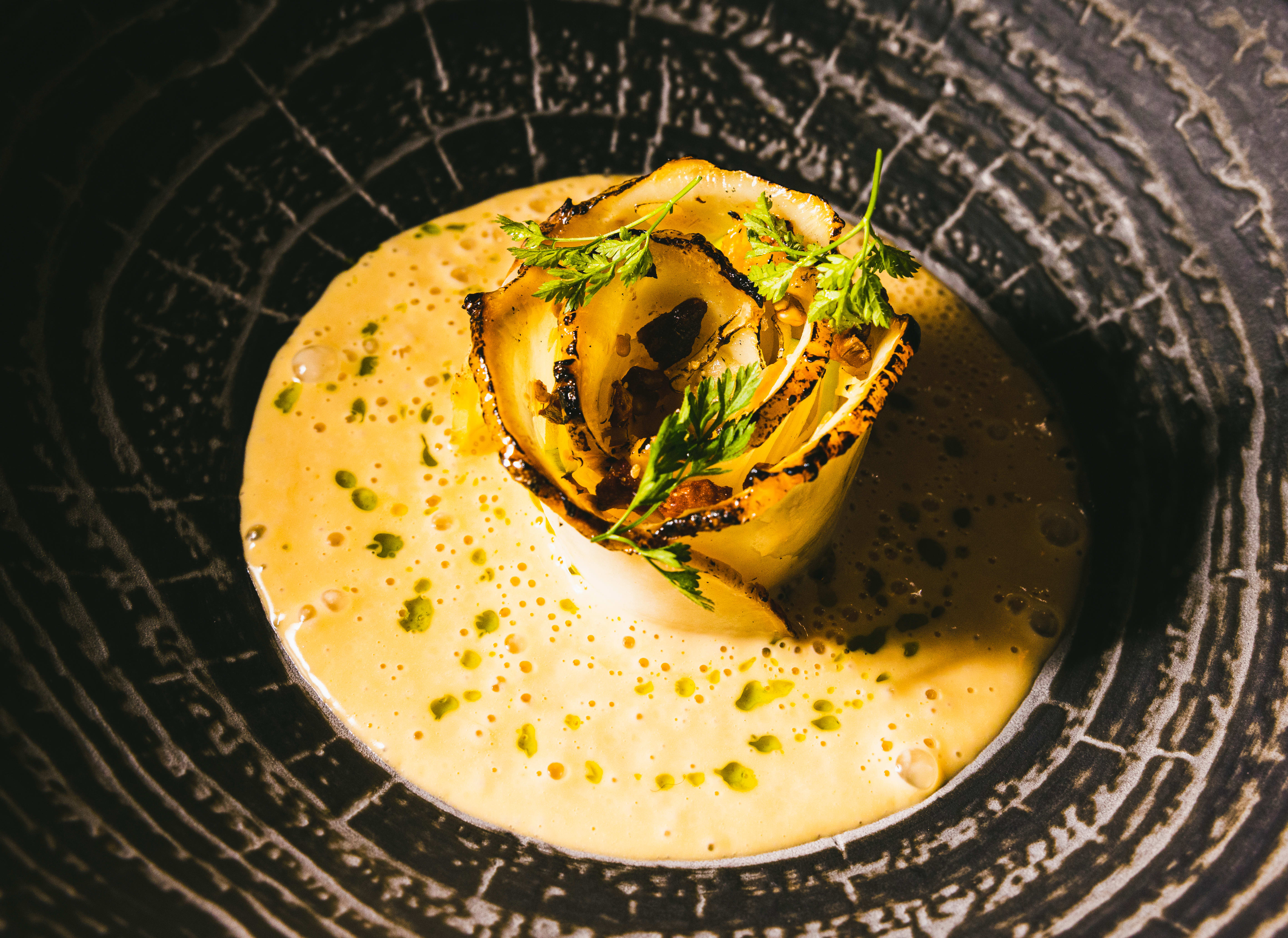 Sellerirose med saus du vil ha med en liter hjem av. 