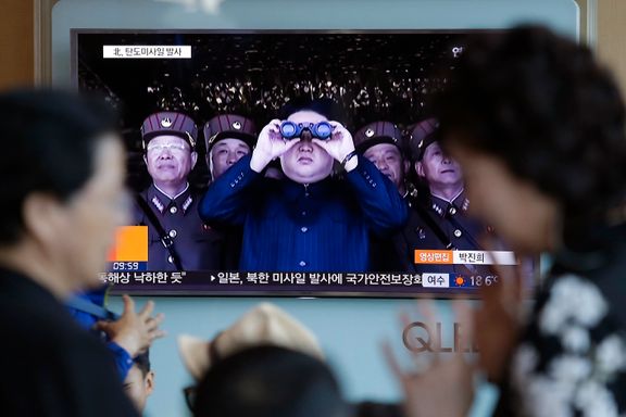 Nord-Korea skjøt opp missil: Trump vil ha strengere sanksjoner