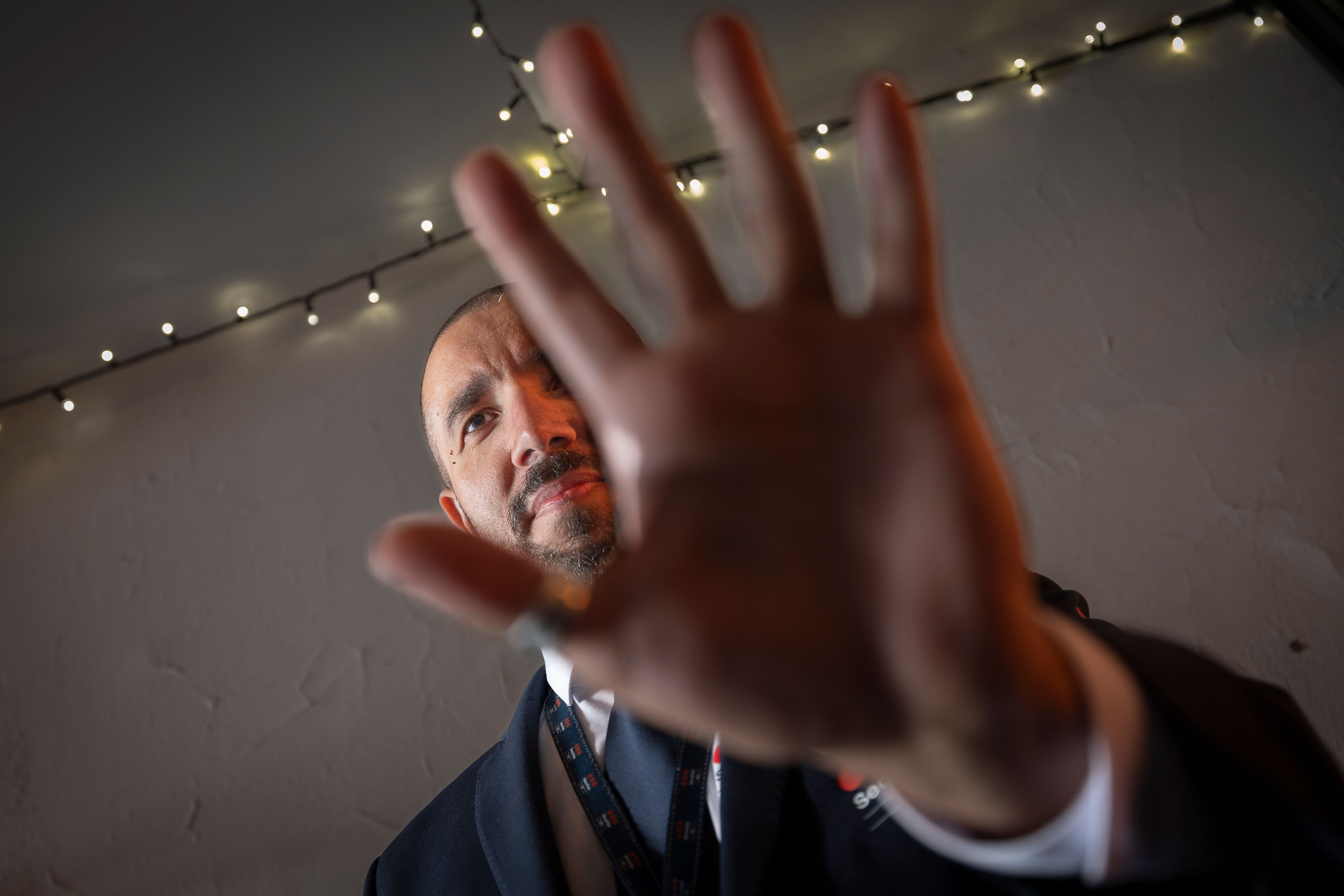 Maziar Vafadar er blant ordensvaktene du kan møte på Oslos utesteder.