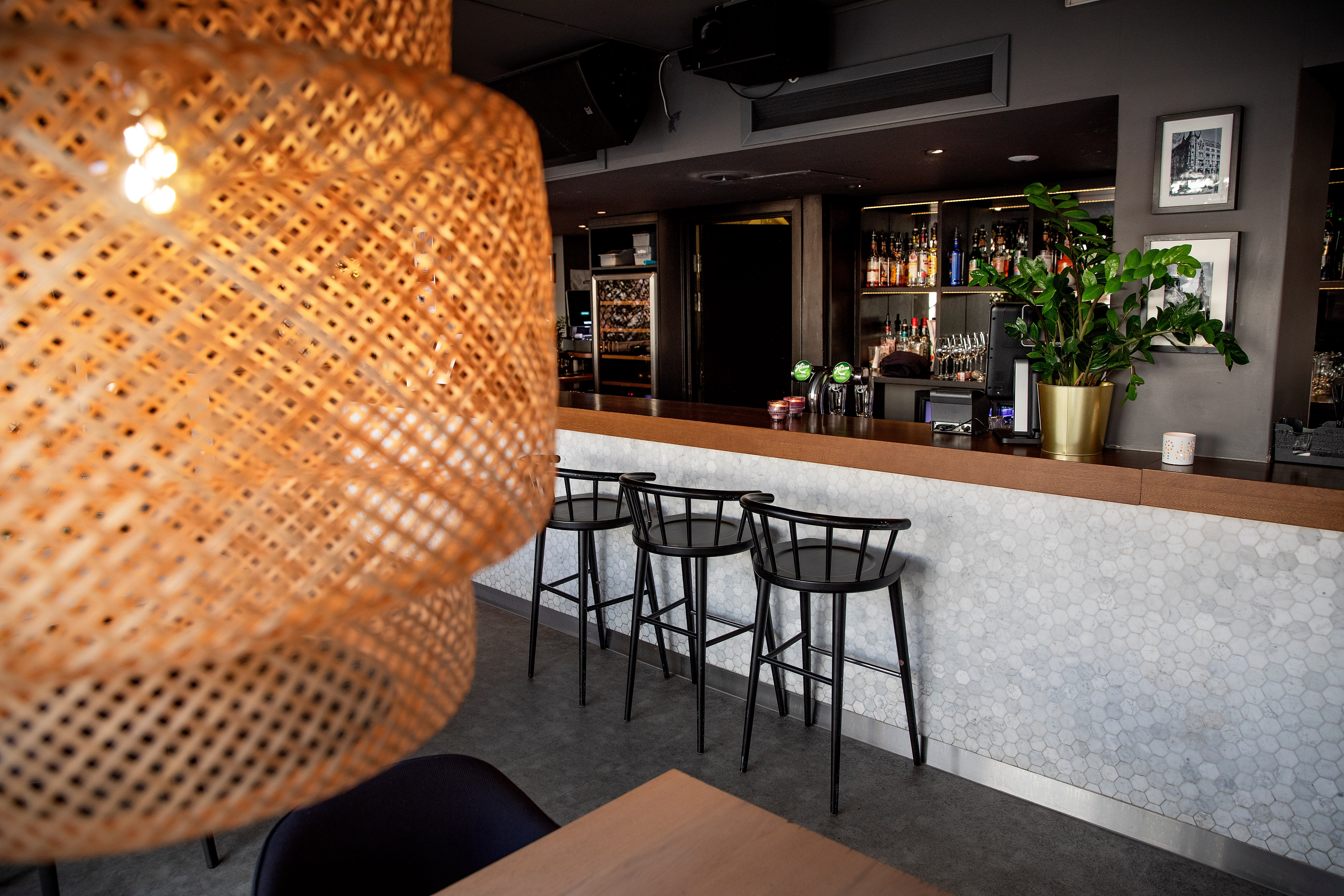 Stilrent på Kjøkken og bar.