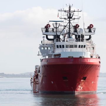 Norskeid skip reddet over 90 mennesker i Middelhavet