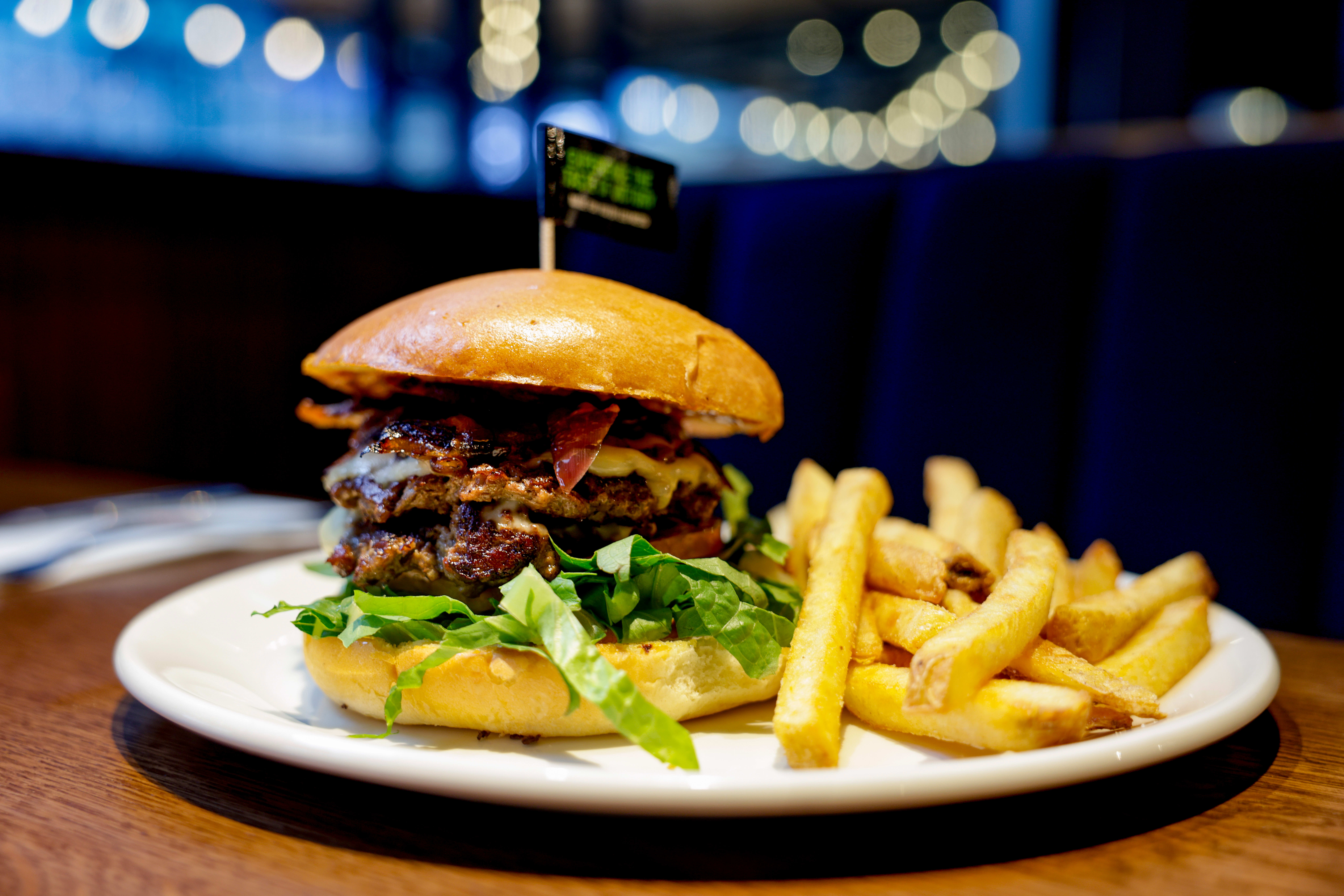 Messi-burgeren var en av de beste av rettene vi bestilte.