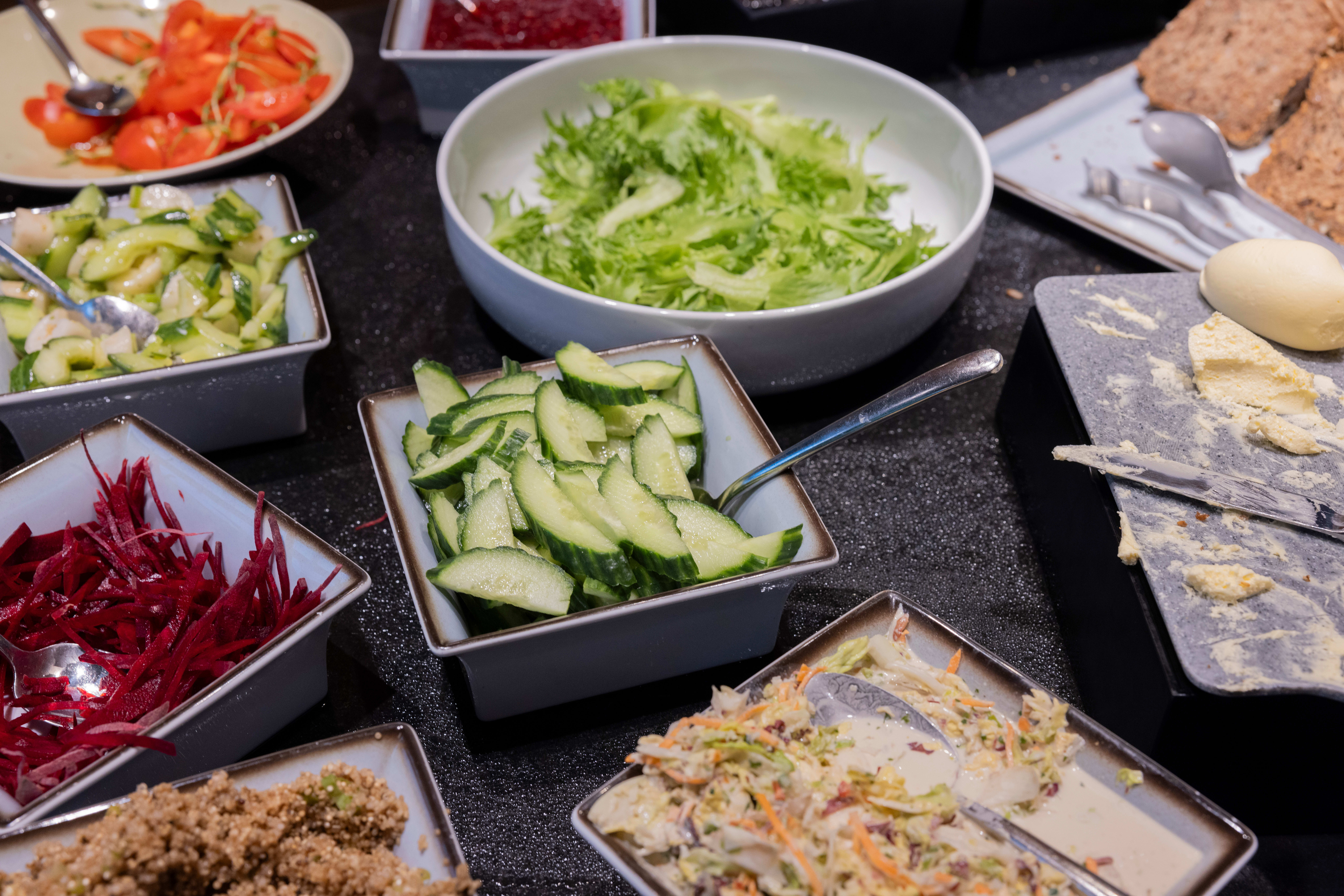 De har pisket smør til brødmaten. Det er et stort pluss.