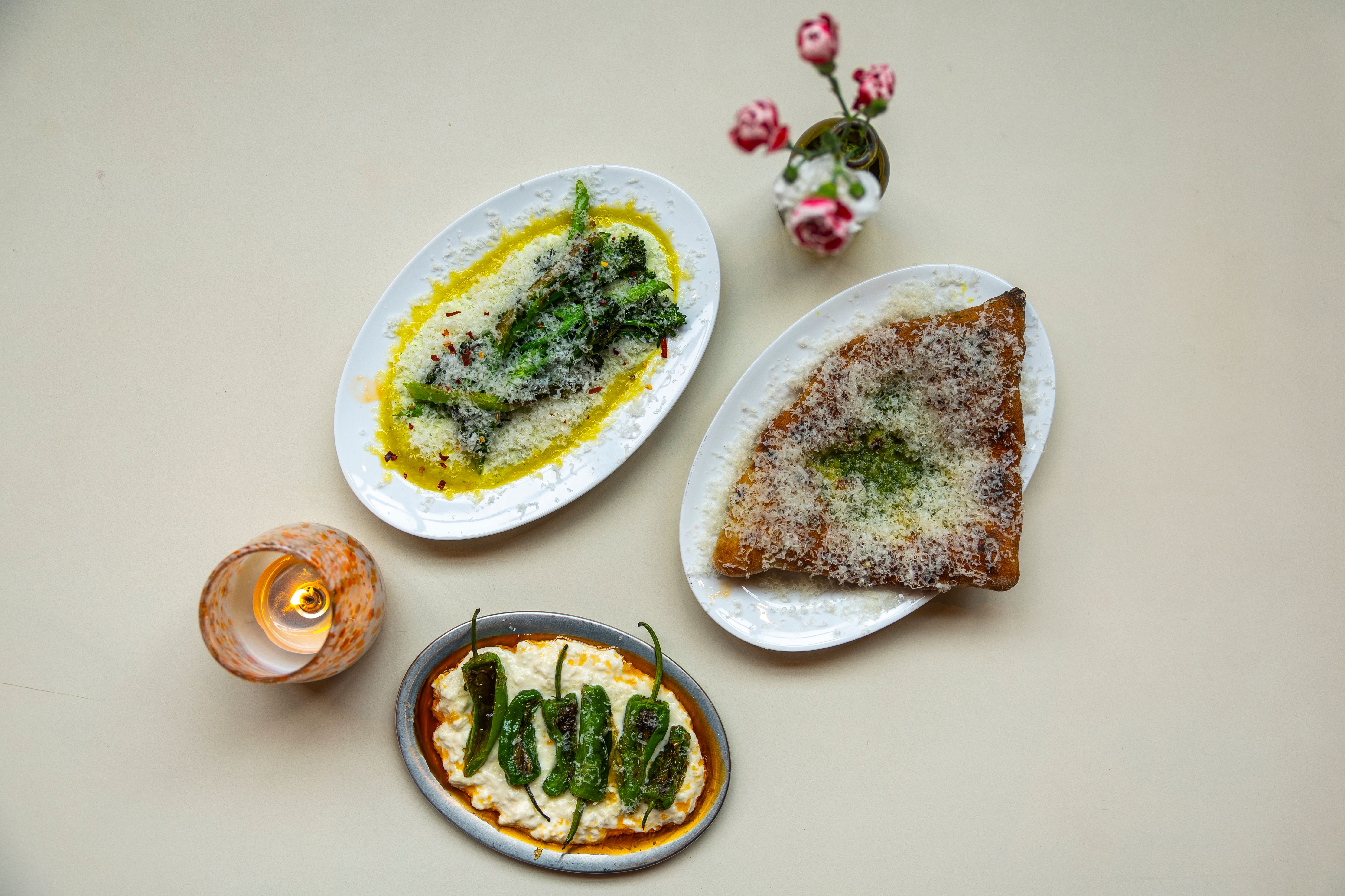 Smårettene fra den nye menyen.