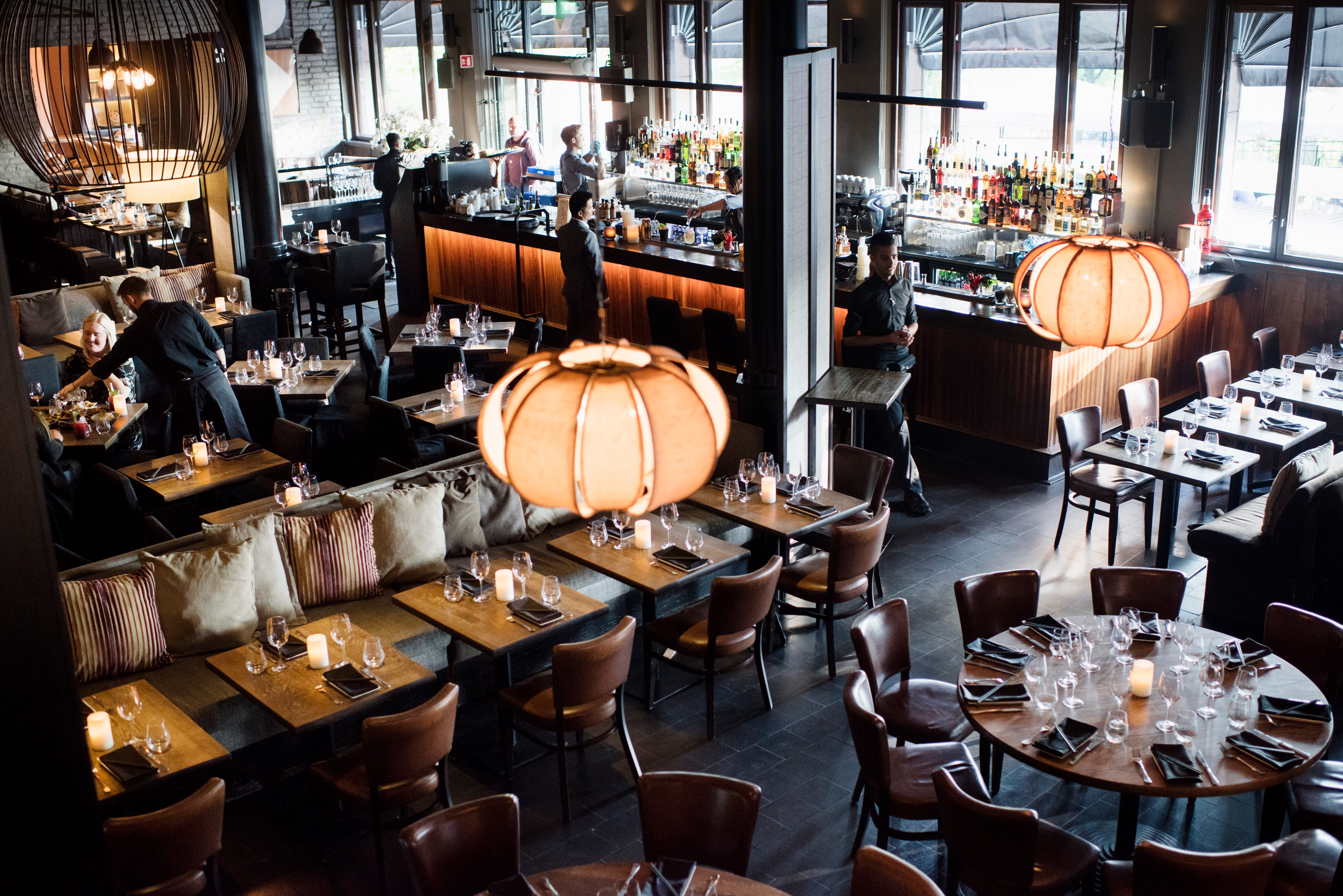 Lunt og god plass inne hos Südøst. 