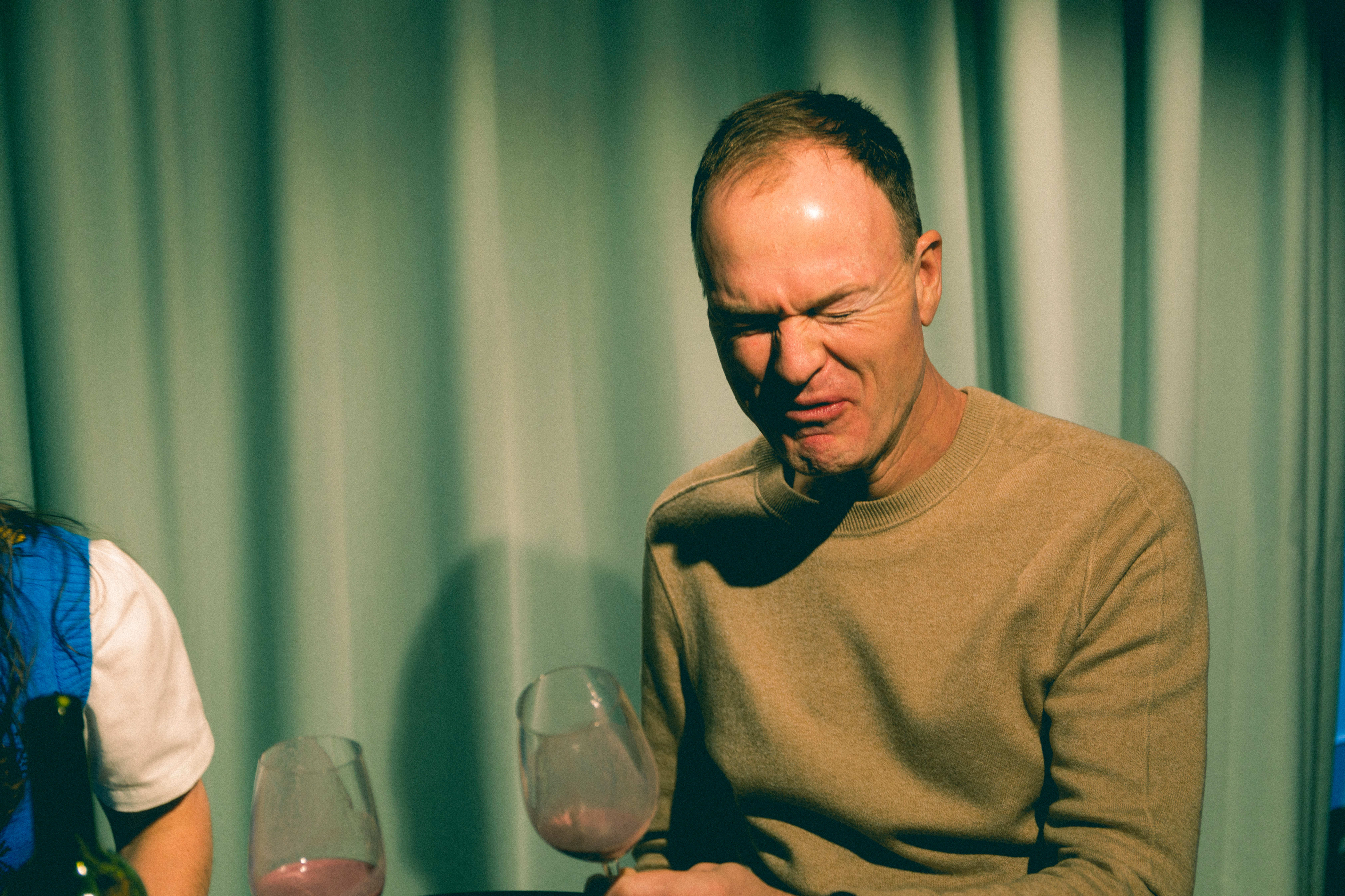 Her går det gærent. Sterke brekningstendenser. 