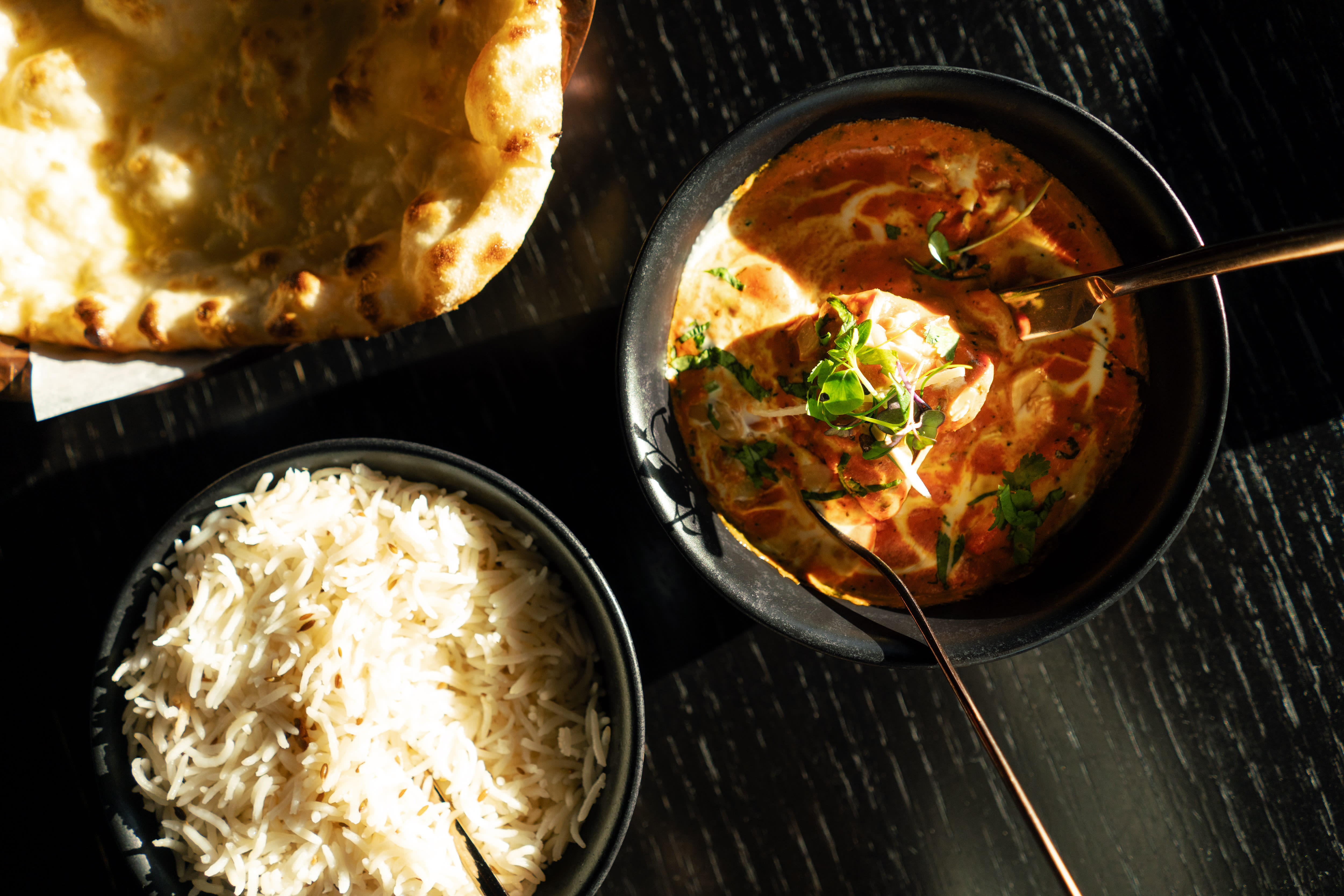 Vi har spist bedre chicken tikka masala andre steder i Oslo. 