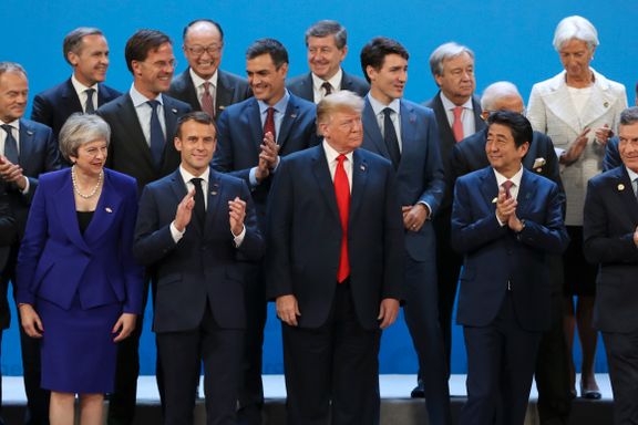 G20-landene klarte å bli enige. Men ikke før de kvittet seg med et punkt i slutterklæringen. 