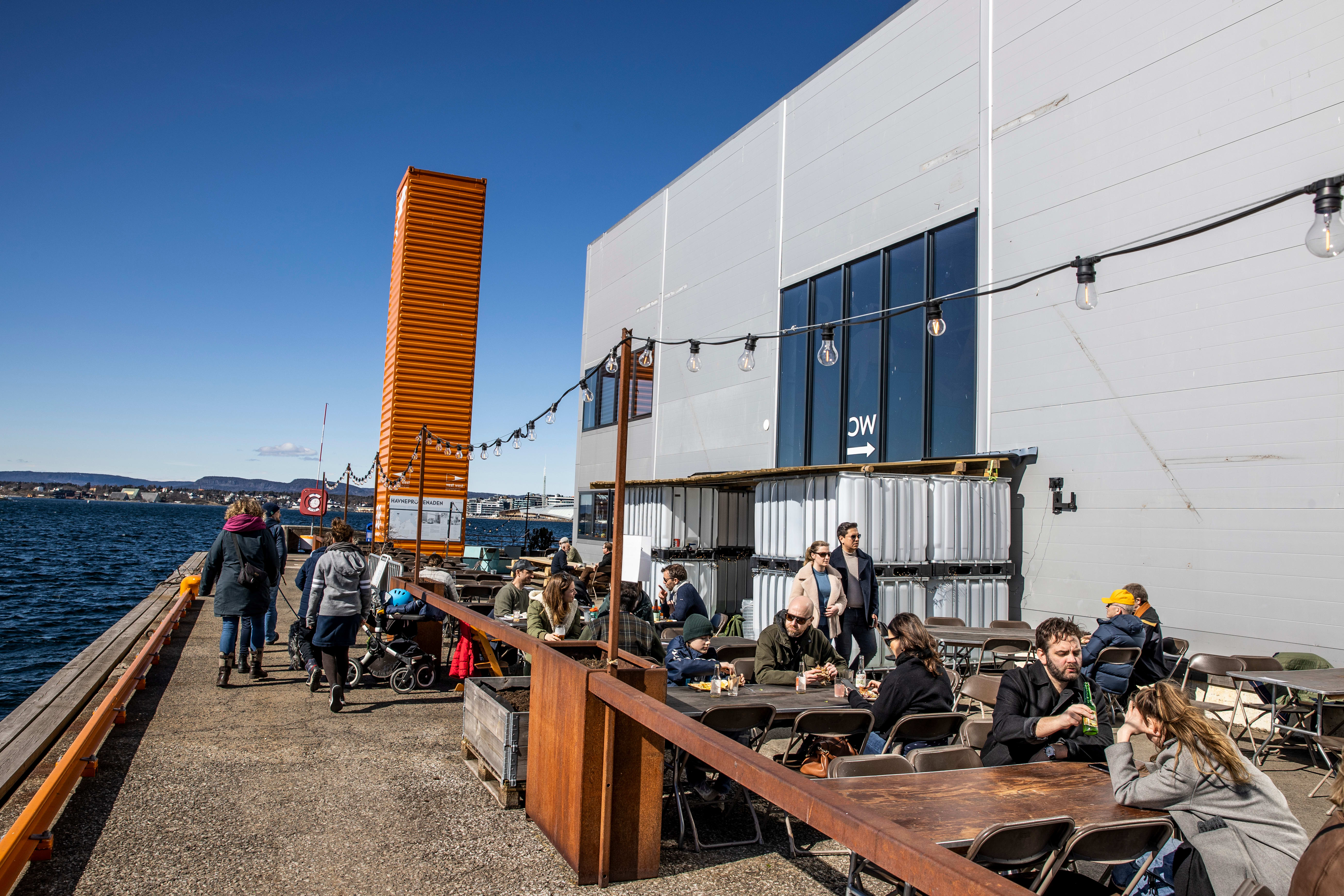 Vippa var et digg sted å være i april i fjor også.