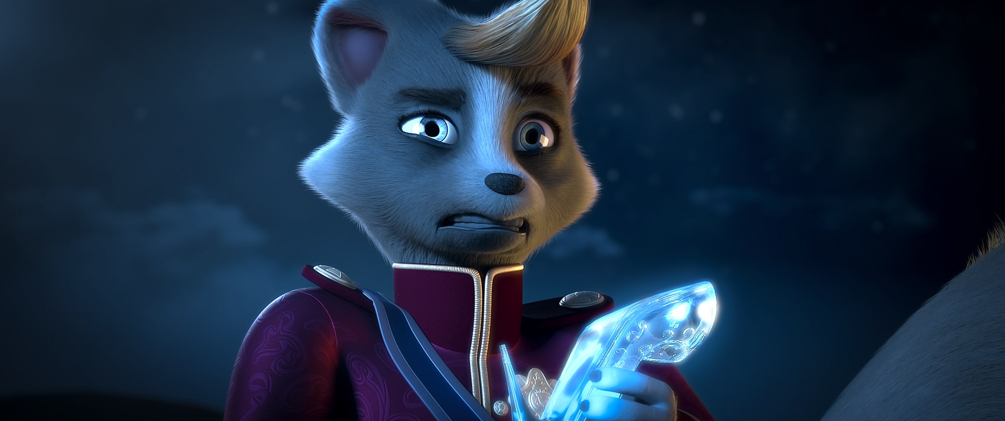 Prinsen blir molefonken når han skjønner at Askepote ikke vil gifte seg med ham.