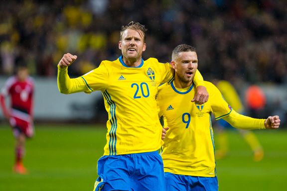 Sverige scoret åtte mot Luxemburg
