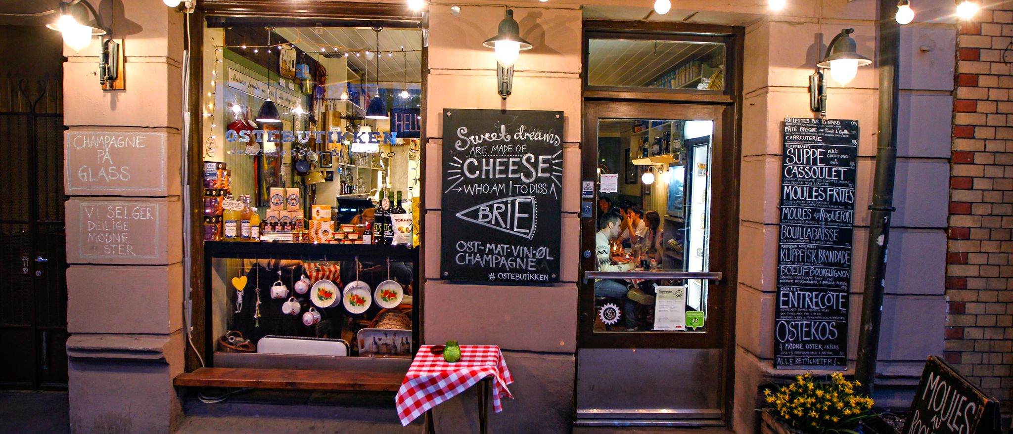 Lokalet er en fransk drøm. Det er dessverre ikke maten. 