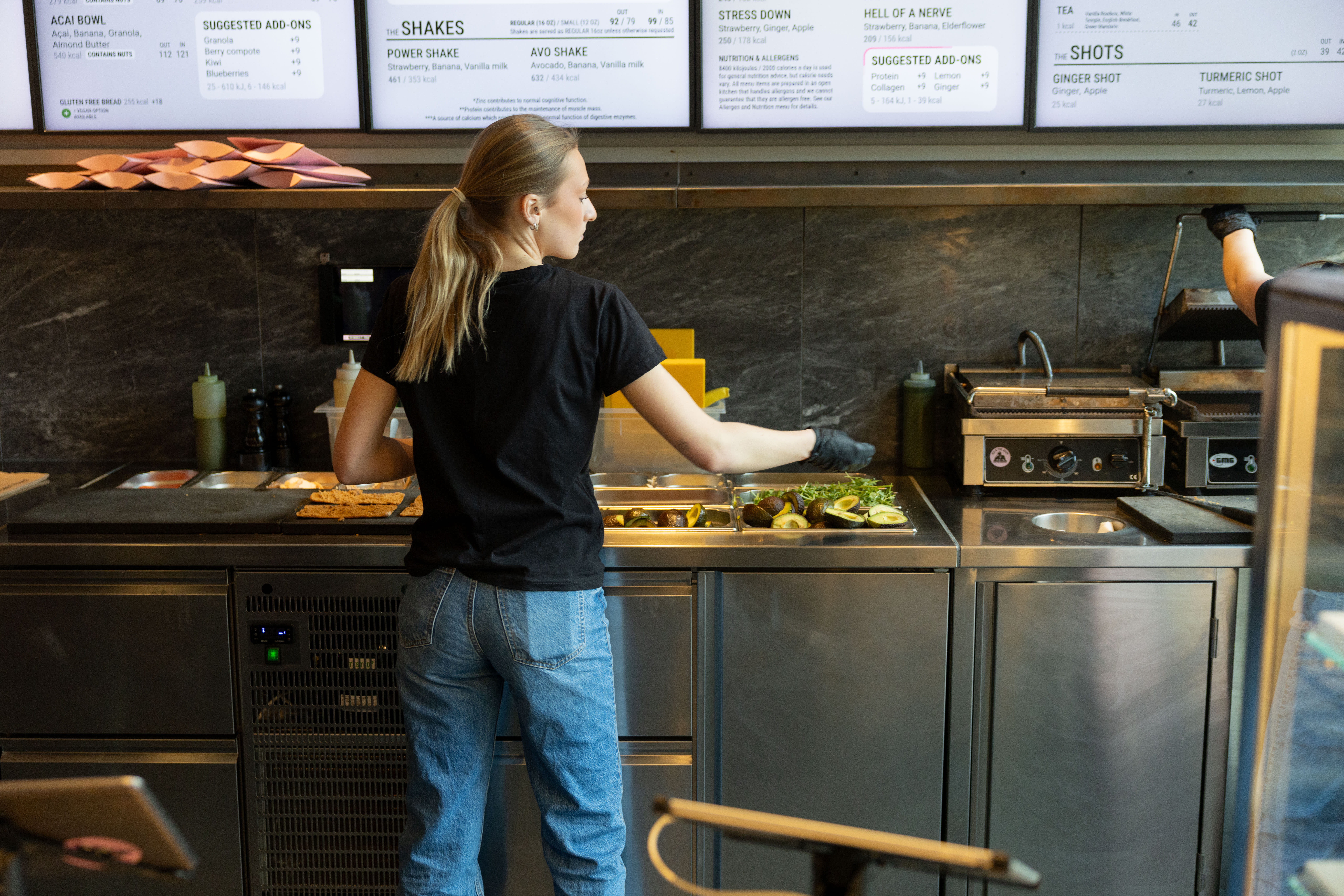 På Joe & The Juice fikk vi en stor overraskelse