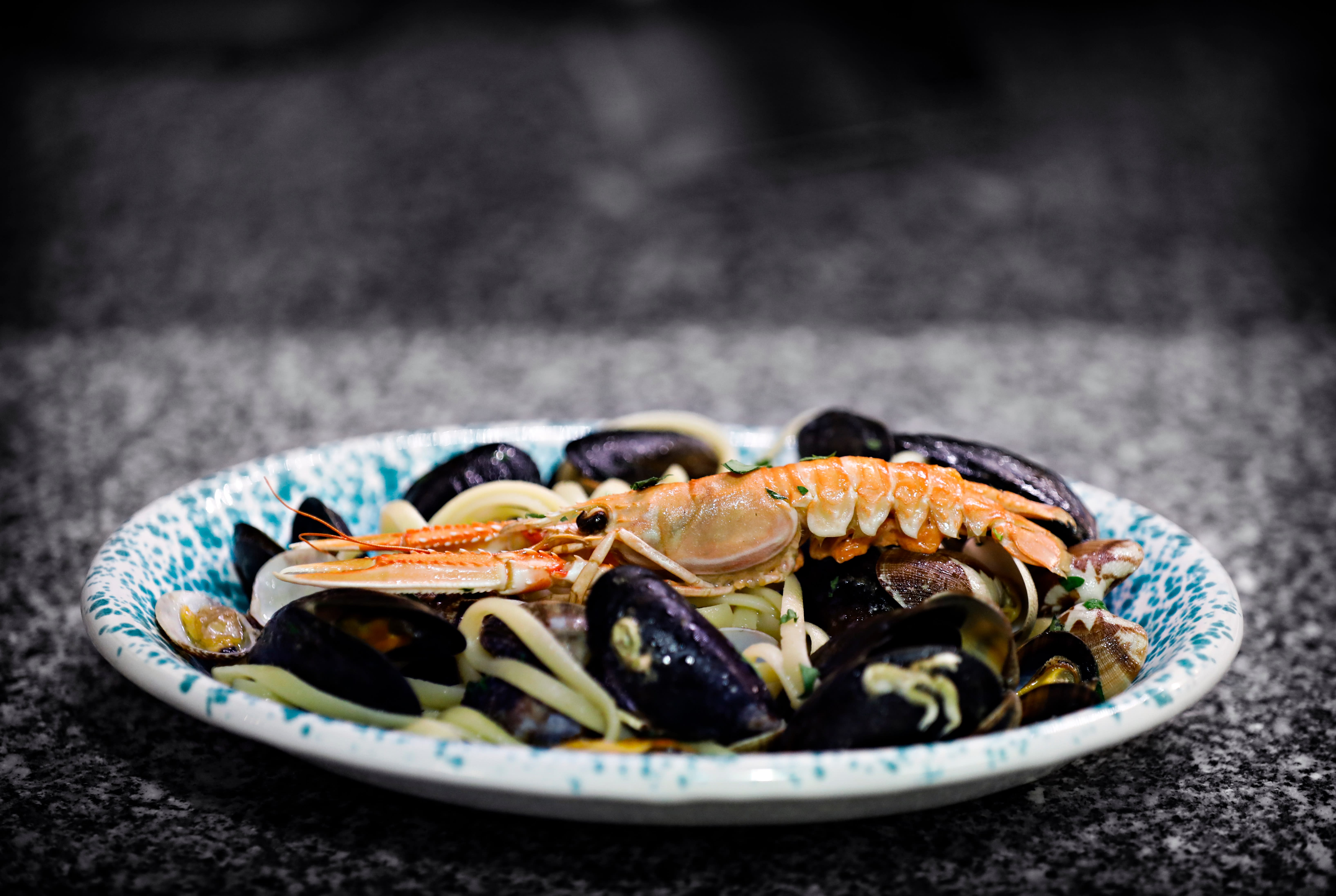 Prima pasta: Linguine alla scoglio