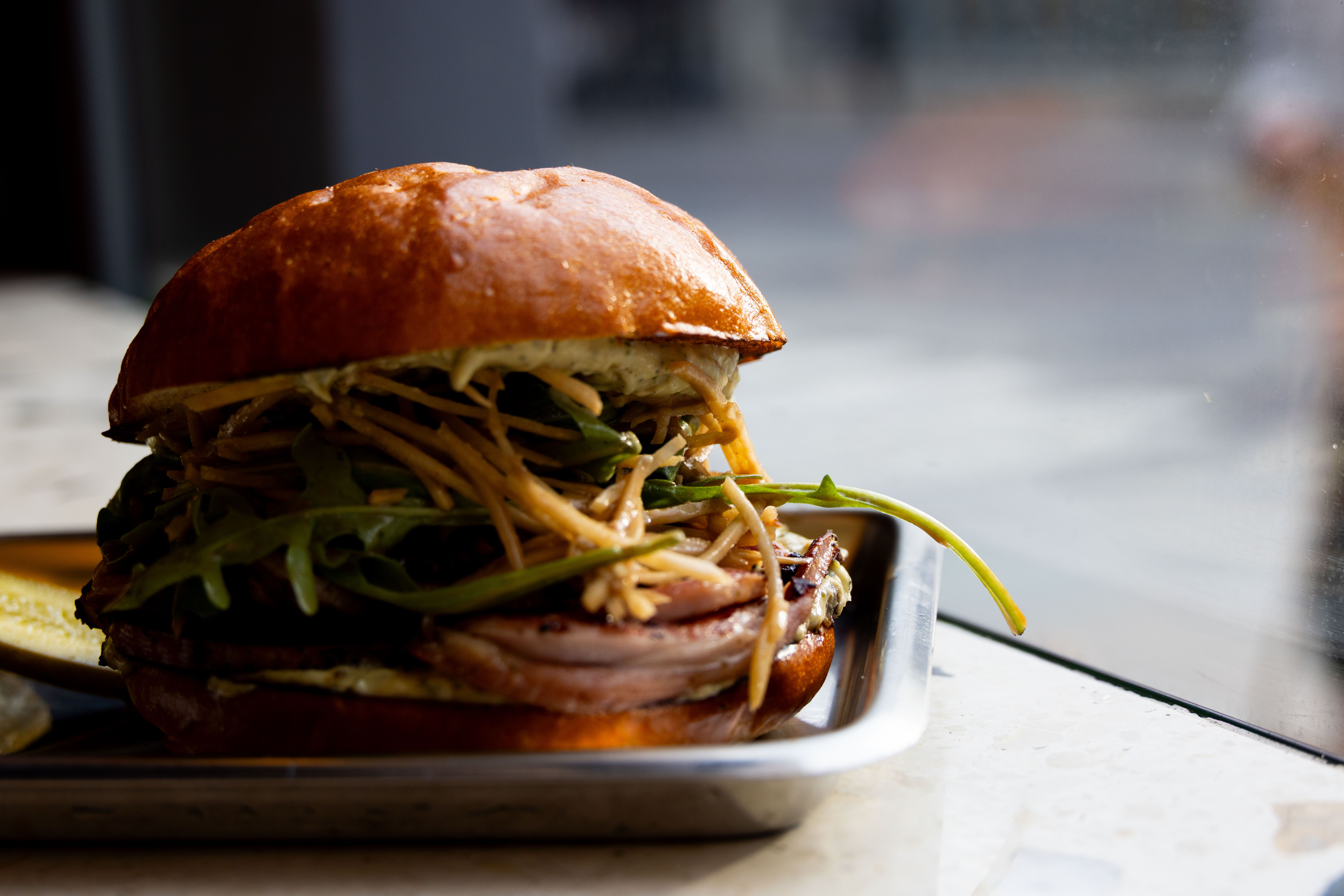 «Lambchetta» er hakket friskere enn de andre burgerne. Velg denne om du ikke føler for å spise storfekjøtt.