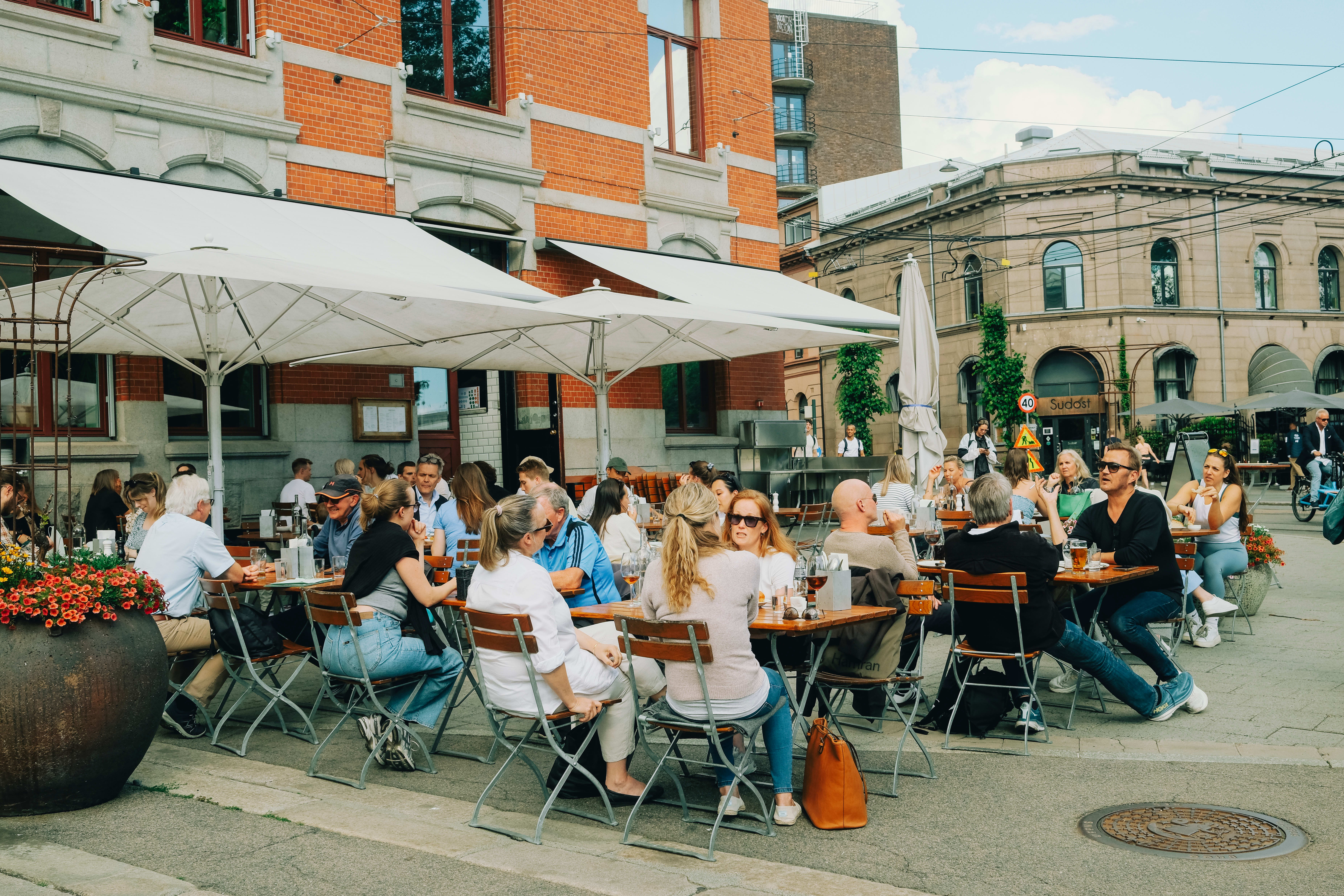 Sommeråpne restauranter i Oslo i 2024