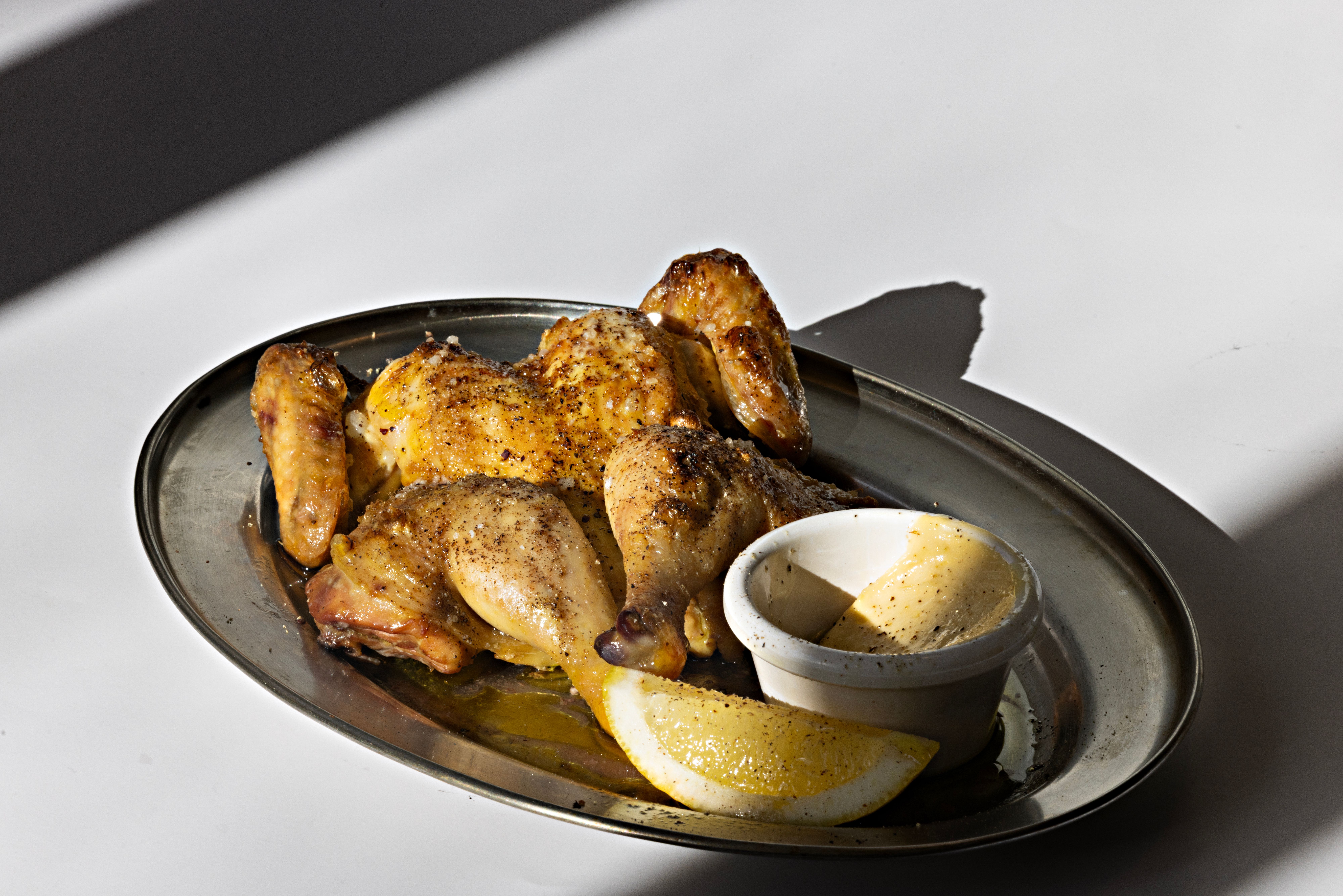 Nydelig mat i garasjen