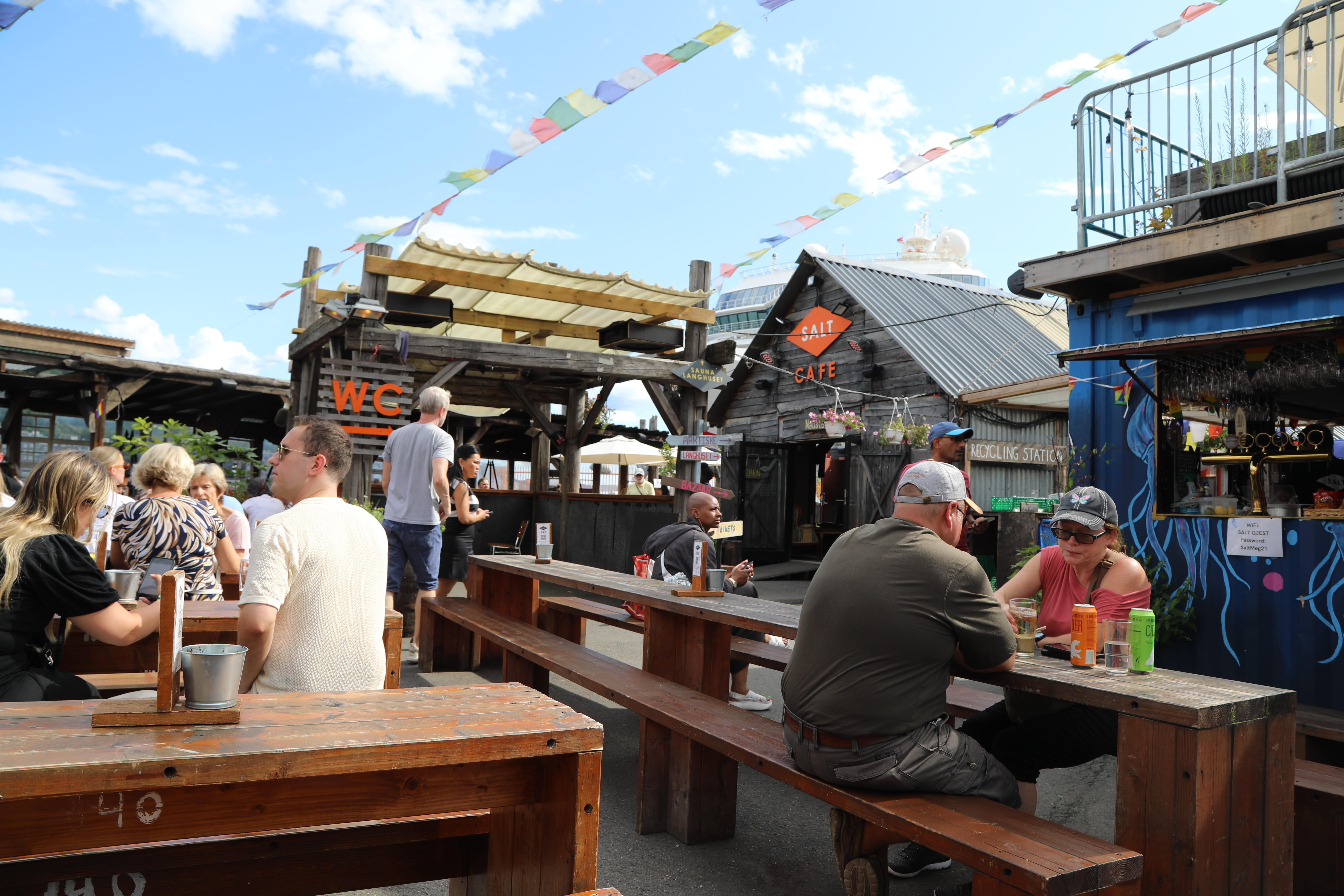 Her kan du drikke utepils i solen nå