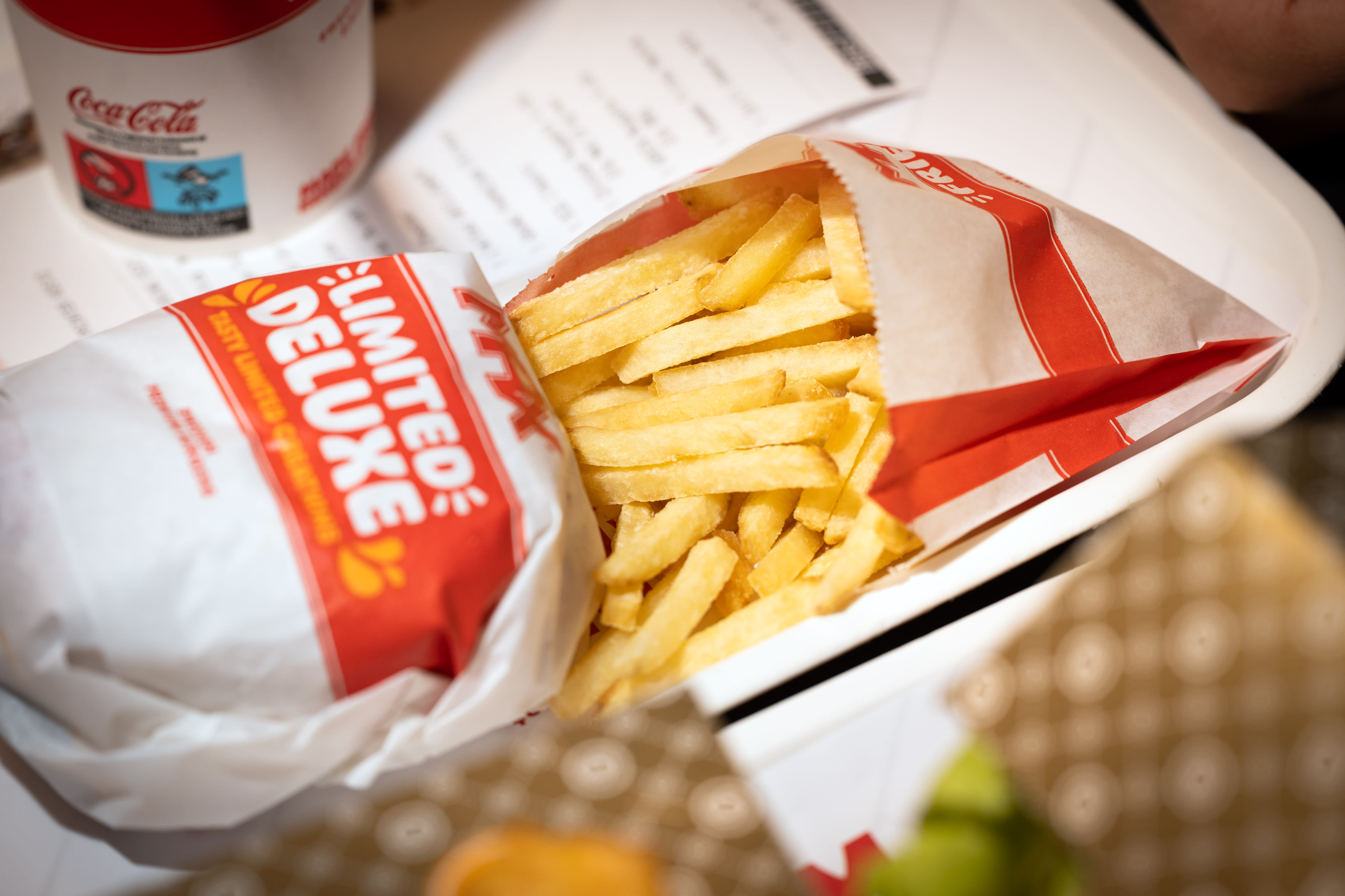 Tamme fries uten salt. 