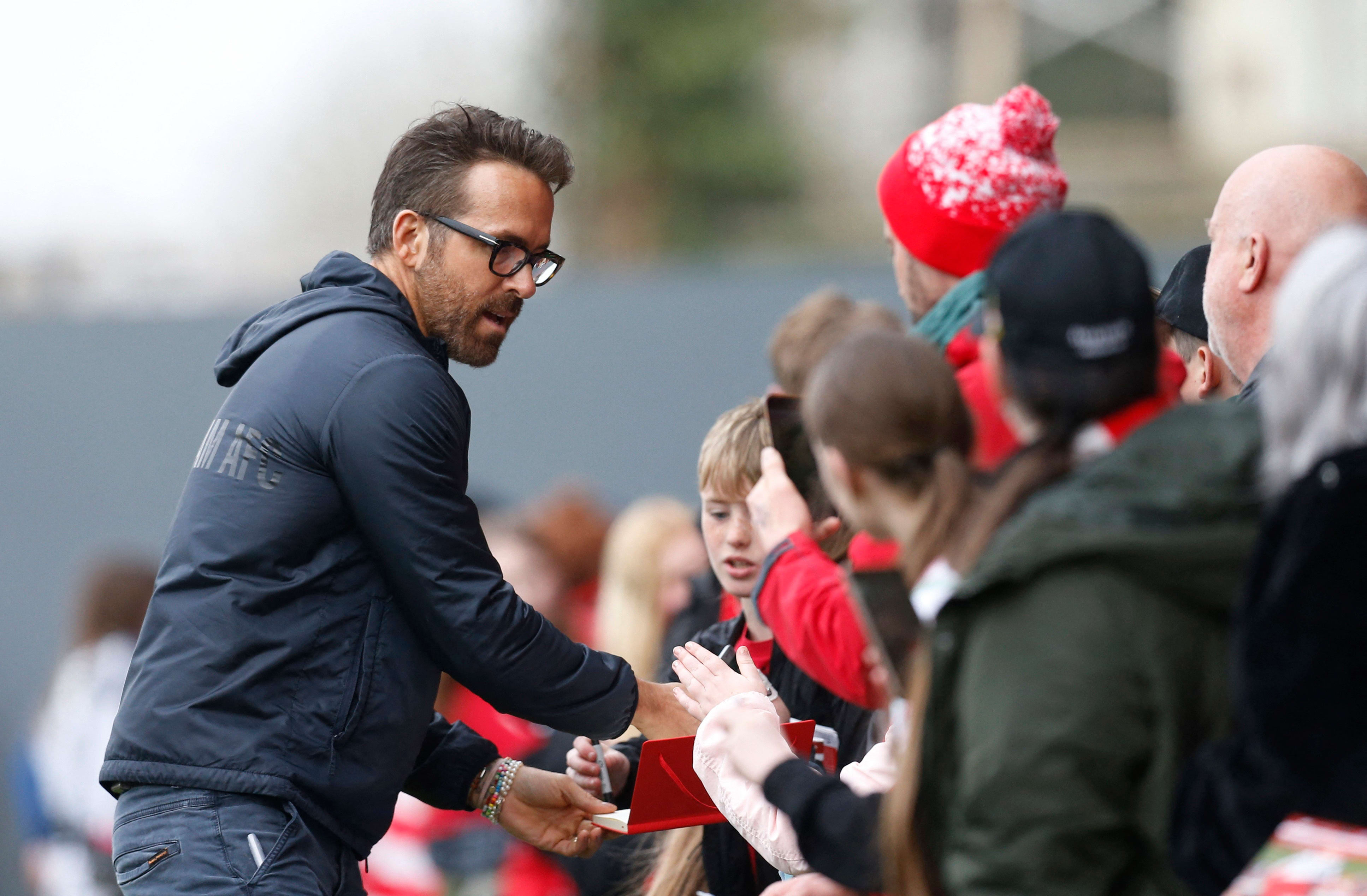 Ryan Reynolds har publikumstekke.