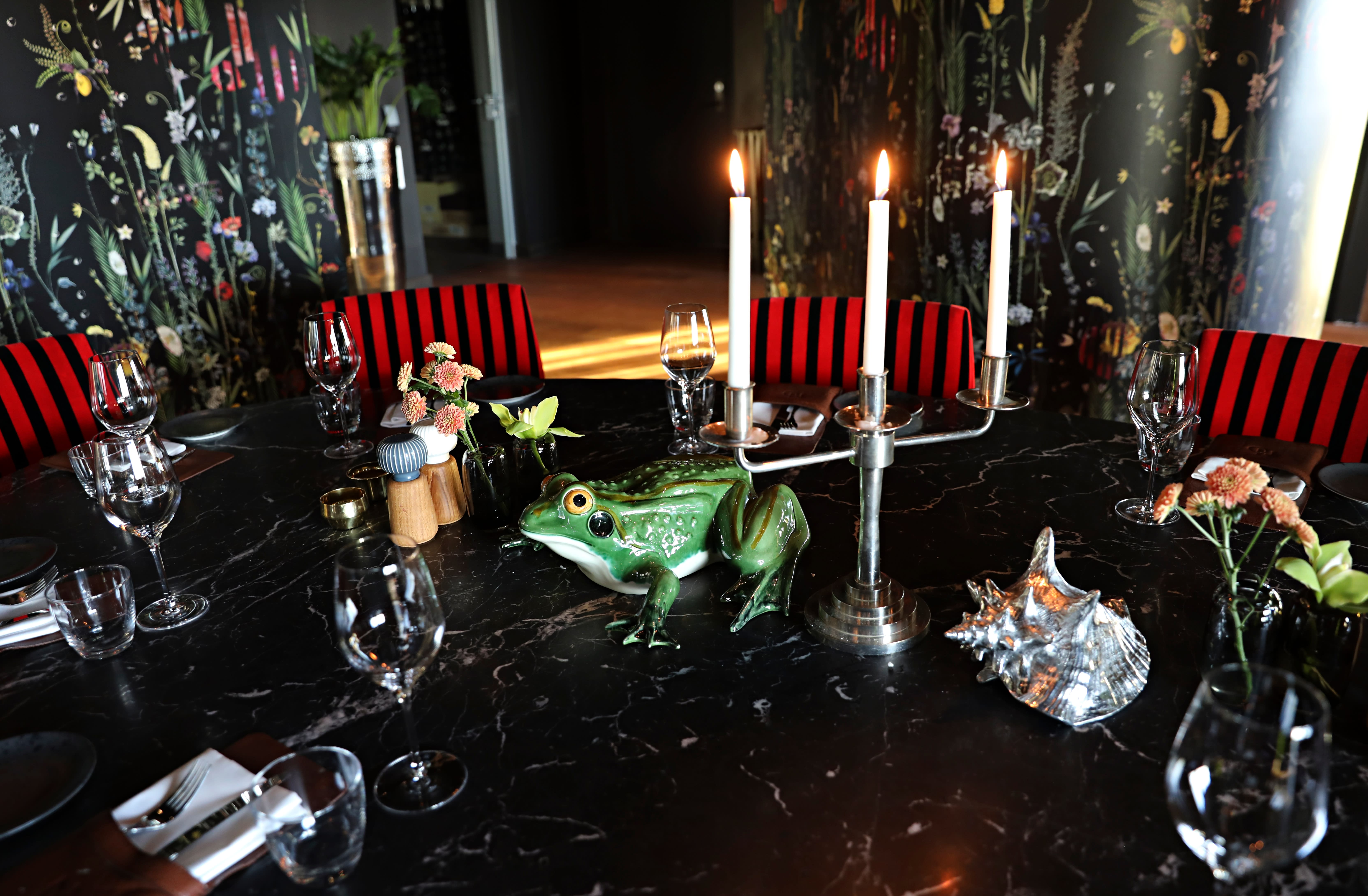 Norda byr på overdådig borddekning.