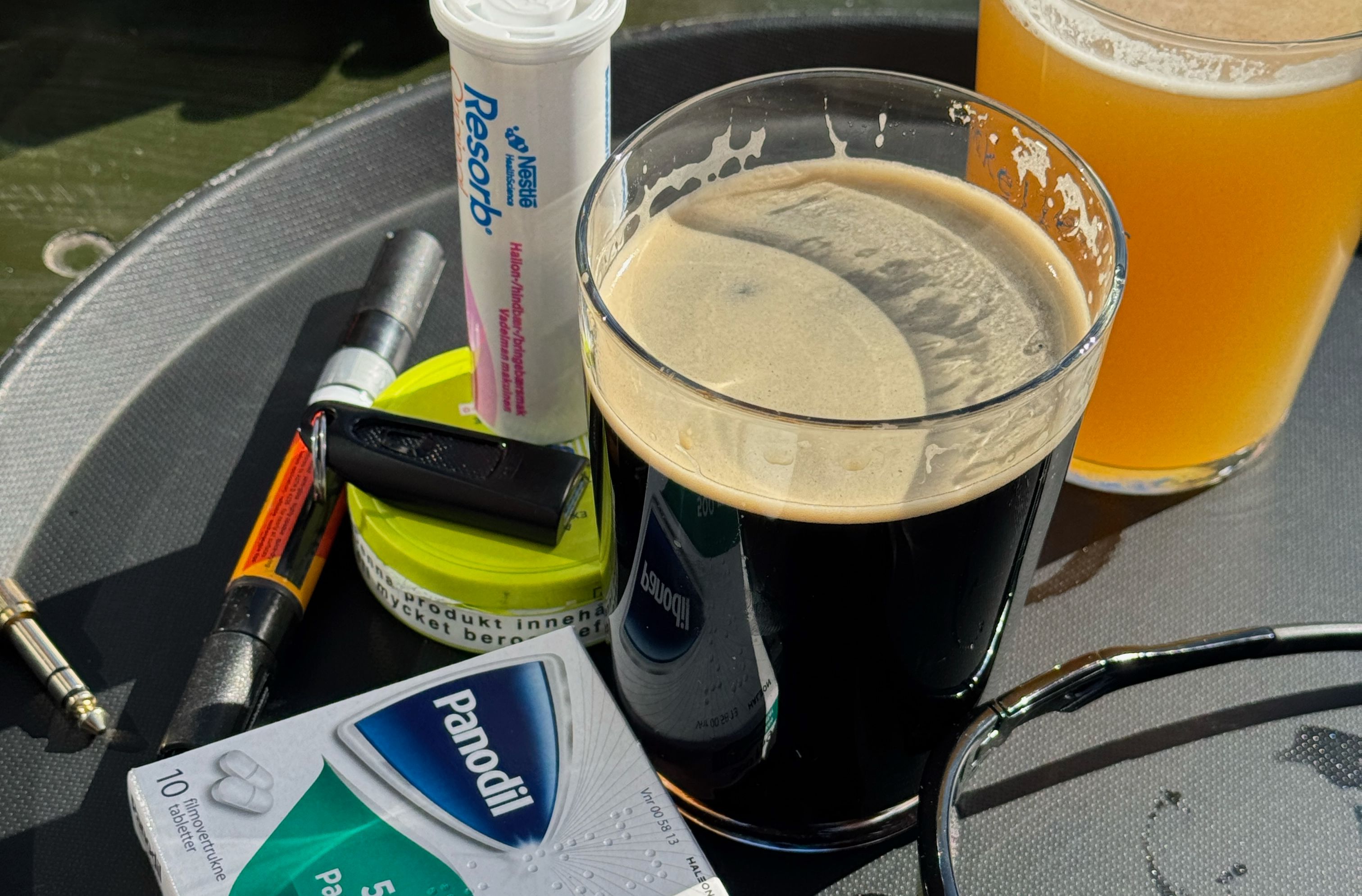 Sigurd Blomsøys øyeblikksbilde fra Østerbros Perle Pub en dag derpå. 