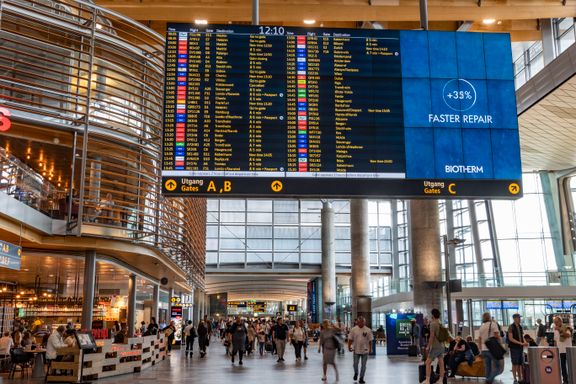 Oslo lufthavn senker temperaturen for å spare strøm